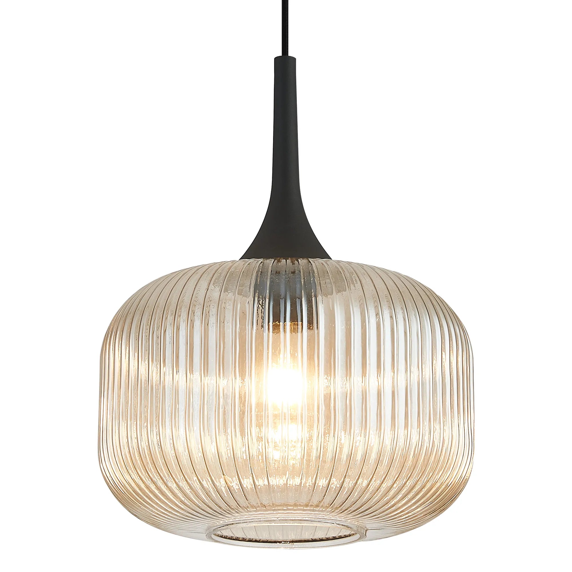 Benalla Single Pendant Light Fixture - Brushed Nickel, Oil Rubbed Bronze & Polished Chrome Finishes - Perfect for Kitchen Island, Dining Room or Bedroom Lighting