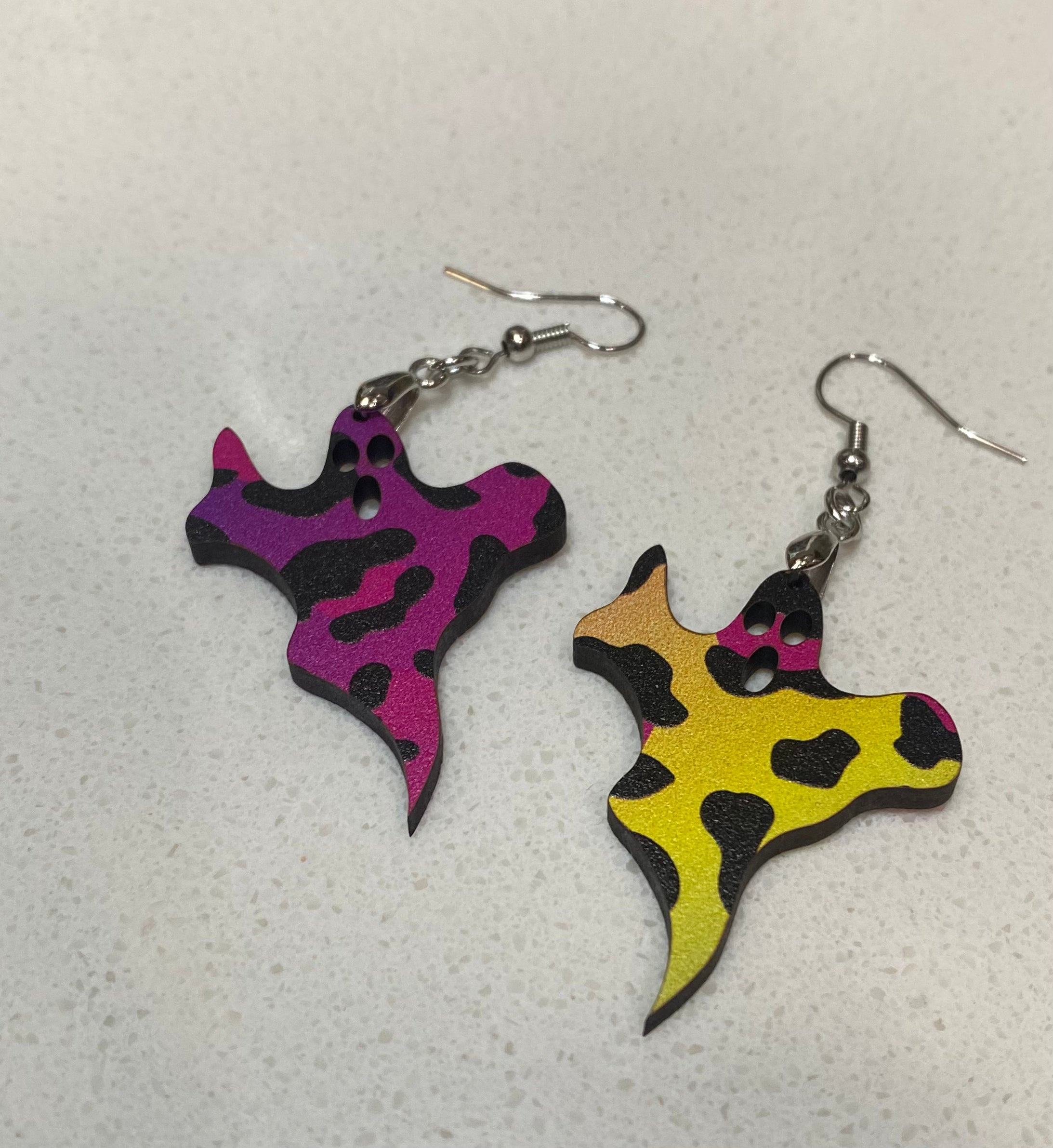 Pastel Acrylic Earrings for Women - Lightweight Dangle Drop Earrings with Cute Designs - Perfect for Everyday Wear, Parties & Gifts