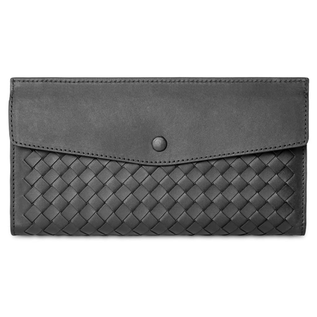 Premium Men's Leather Wallet - Large Capacity RFID Blocking Bifold Wallet with Phone Pocket | Genuine Cowhide Handcrafted Multi-Functional Wallet for Daily Use, Travel & Business (Color: A)