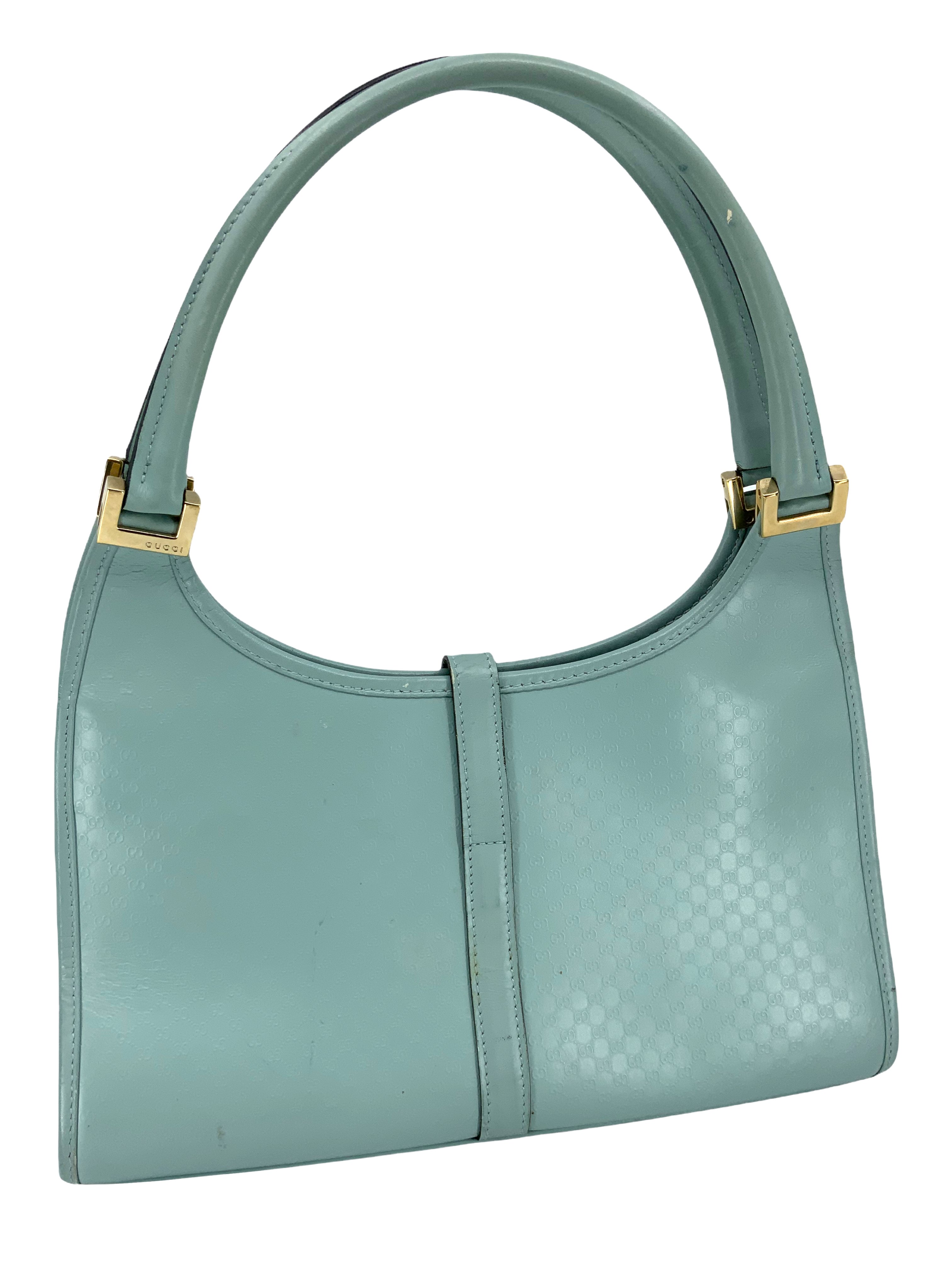 Gucci Vintage Micro GG Monogram Leather Bardot Bag - Luxury Designer Crossbody Purse for Women | Perfect for Date Night, Parties & Everyday Use