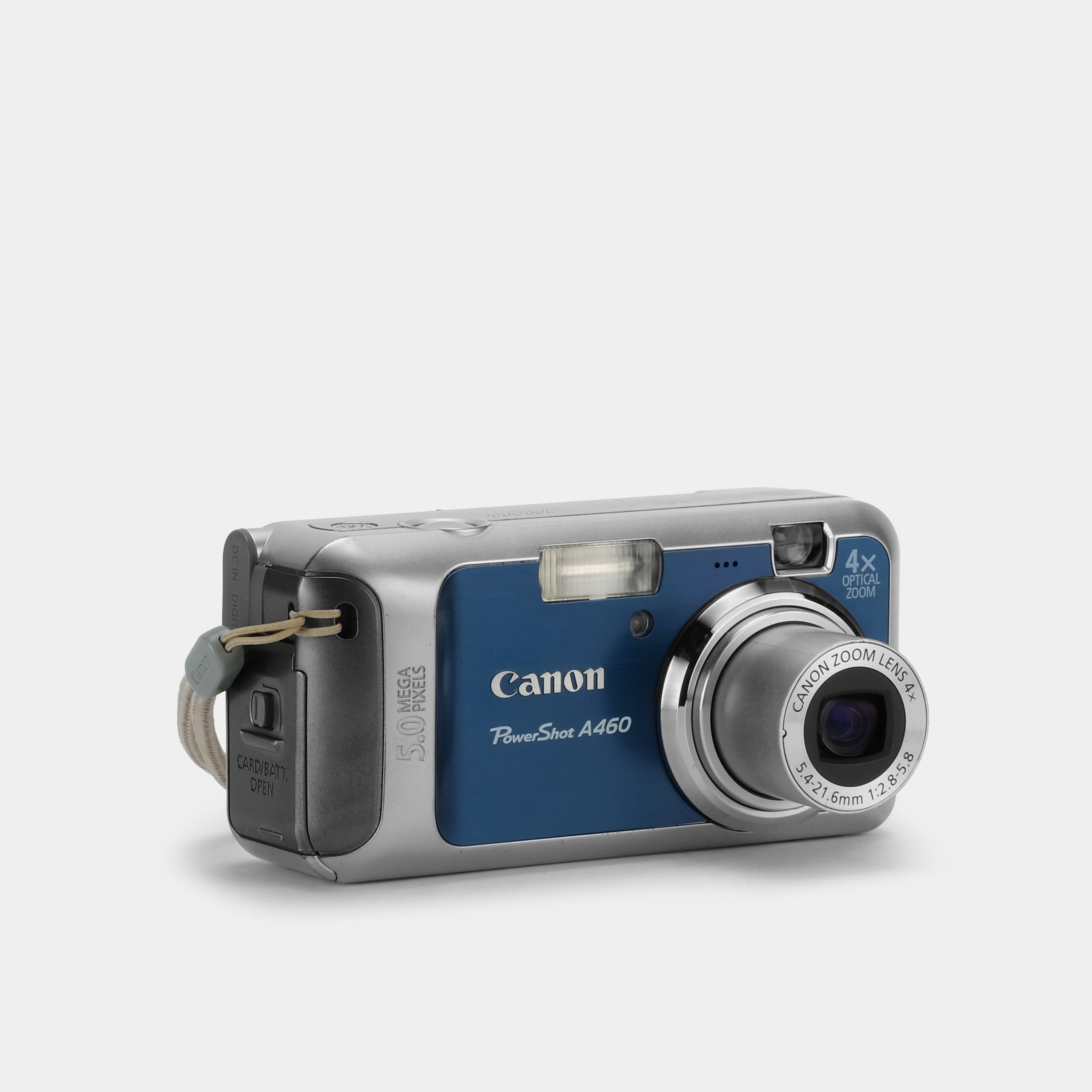 Canon PowerShot A460 Digital Camera - 7.1MP, 4x Optical Zoom, Compact Point and Shoot for Travel, Family Photos & Everyday Use