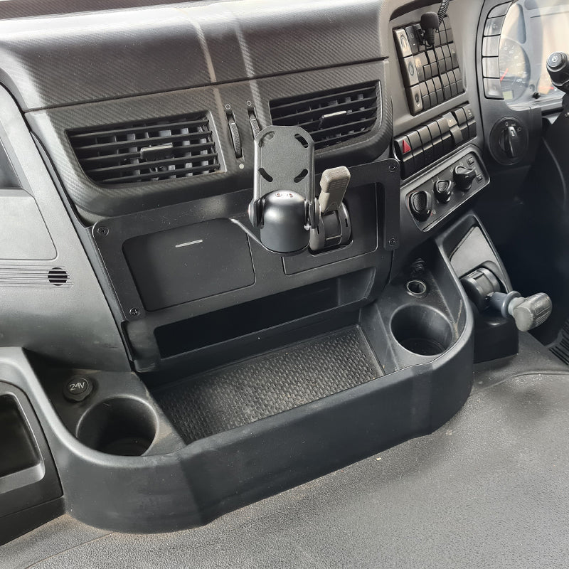 Industrial Evolution InDash Mount for Iveco Stralis (2014+) RHD - Secure & Durable Truck Dash Mount for GPS & Navigation Devices | Perfect for Long-Haul Trucking & Fleet Management