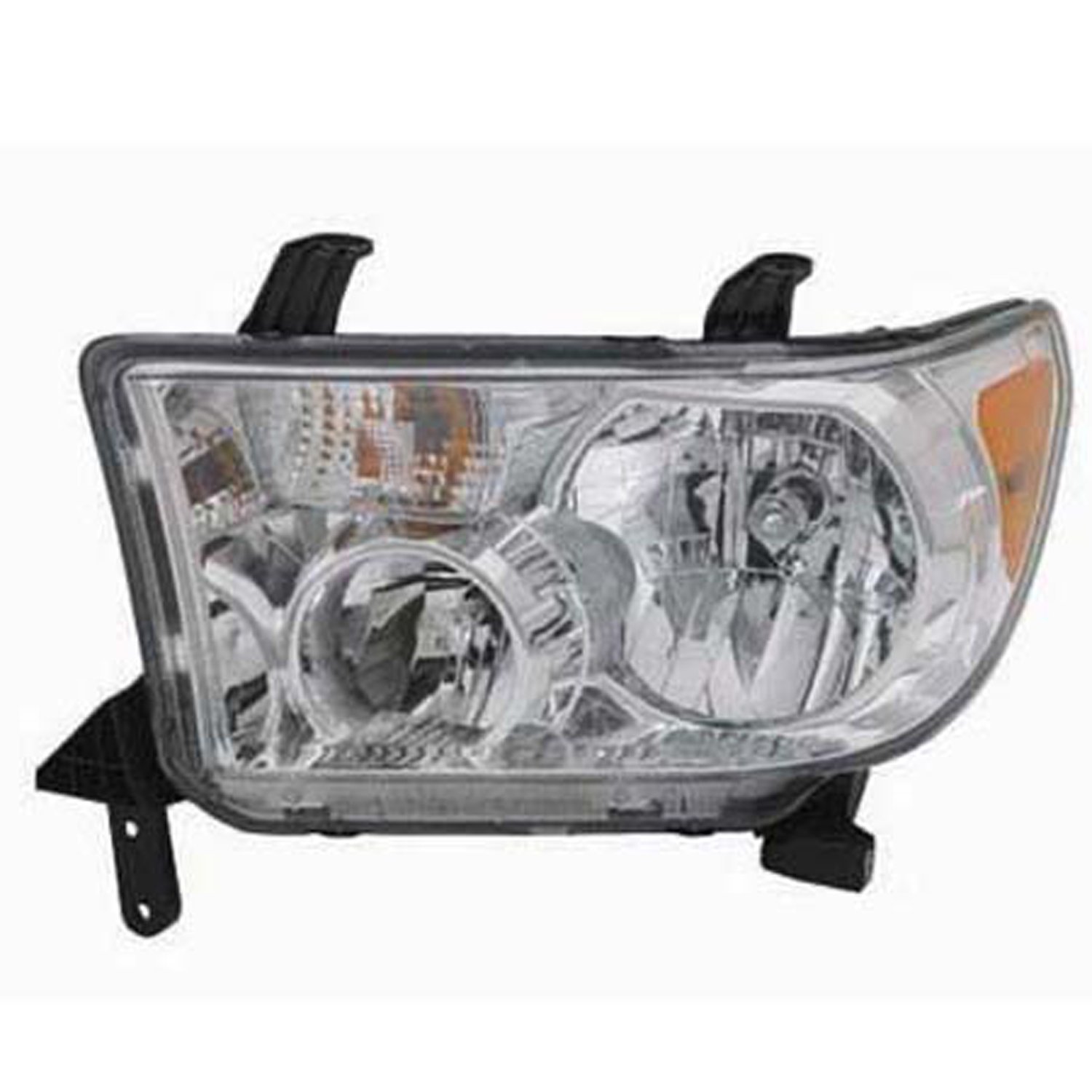 OE Replacement Headlight Assembly for Toyota Sequoia 2008-2022 - Left/Right Side Compatible - Durable Halogen Headlamp for Night Driving & Off-Road Use