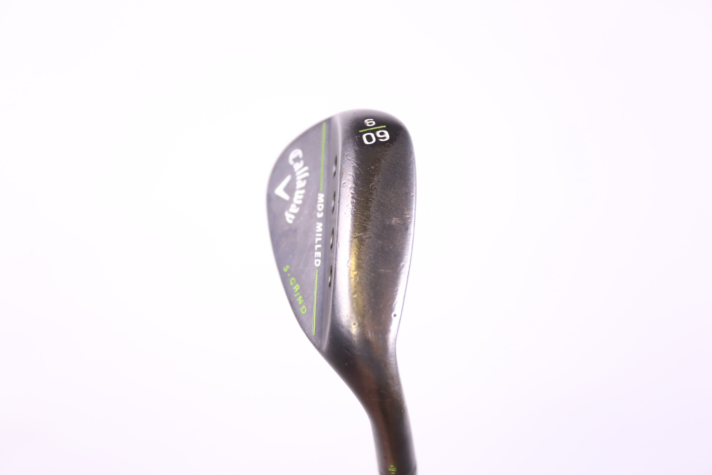 Used Callaway MD3 Milled Black Lob Wedge 60° Right Handed Stiff Flex Golf Club - Perfect for Short Game Shots & Bunker Play