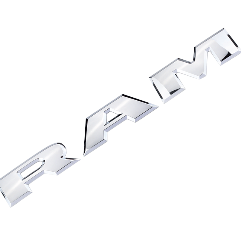 2015-2020 Ram 1500 Rear Tailgate Emblem Inserts - Custom Badge Letters for Truck Tailgate Decoration & Personalization (Perfect for Car Enthusiasts & Off-Road Adventures)