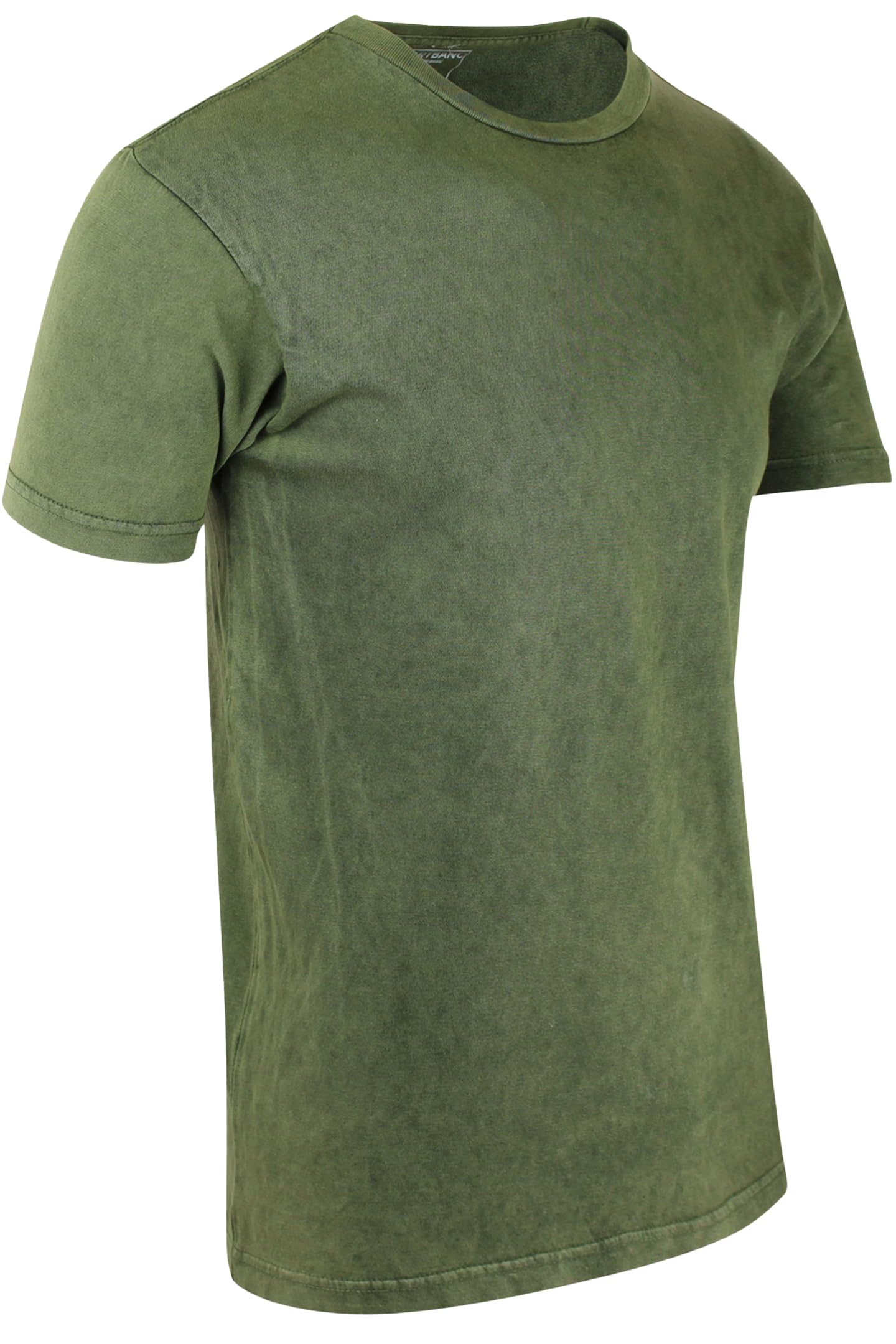 Vintage Distressed Faded T-Shirt for Men - Soft Mineral Wash Hipster Tee - Casual Streetwear & Retro Style for Everyday Wear