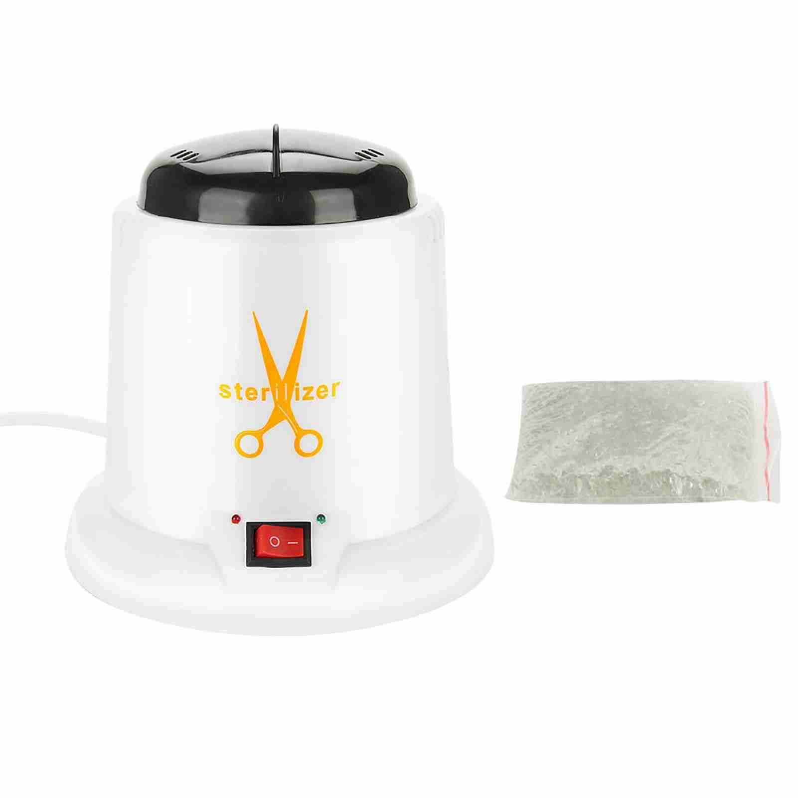 Professional Nail Sterilizer & Disinfection Machine for Manicure Salon - High Temperature UV Sanitizer with Quartz Sand for Nail Tools, Tattoo Equipment & Beauty Accessories | Perfect for Nail Salons, Tattoo Shops & Home Use