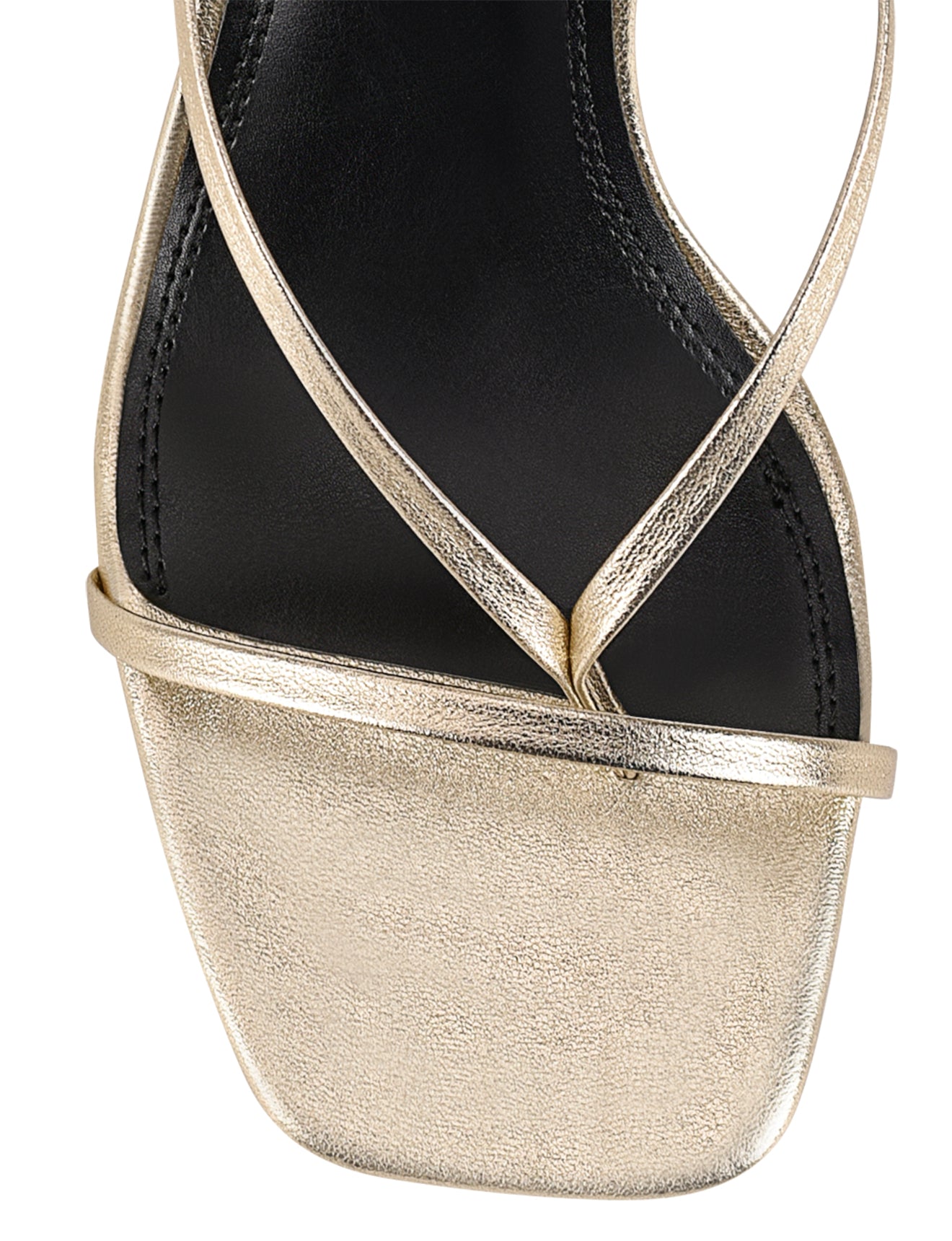 Stylish Gold Metallic Leather Spice Strappy Sandals for Women - Perfect for Summer Outfits, Beach Vacations & Date Nights