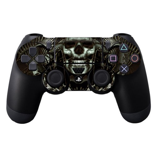 MightySkins Custom Vinyl Skin Wrap for Sony PS4 Controller - Wicked Design | Protective & Durable Decal Cover | Easy to Apply & Remove | Made in USA | Perfect for Gaming, Collectors & Personalization