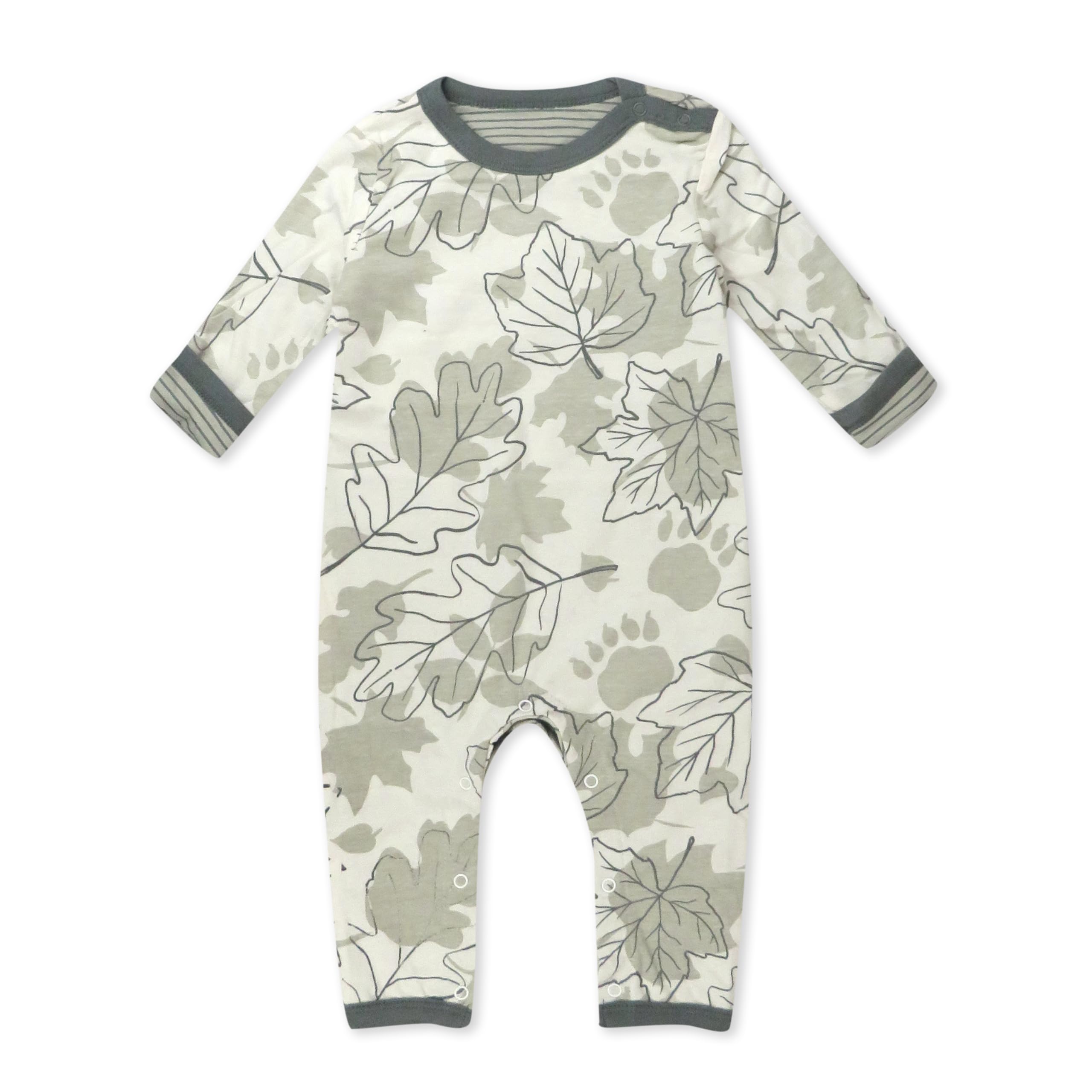 HonestBaby Unisex Baby Reversible Coverall - 100% Organic Cotton Jumpsuit for Infants & Toddlers | Perfect for Playtime, Daycare & Outdoor Adventures