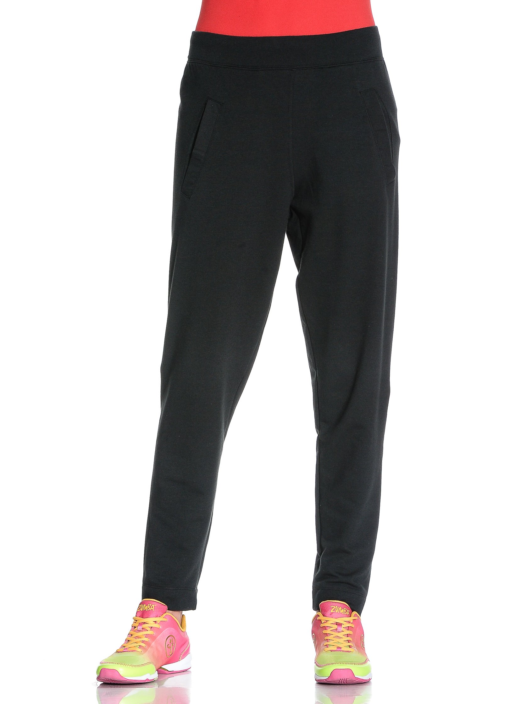 Zumba Fitness Women's Be Boldly You Sweatpants - High Waisted Yoga Pants for Dance, Workout & Lounge - Comfortable Stretchy Workout Leggings for Women