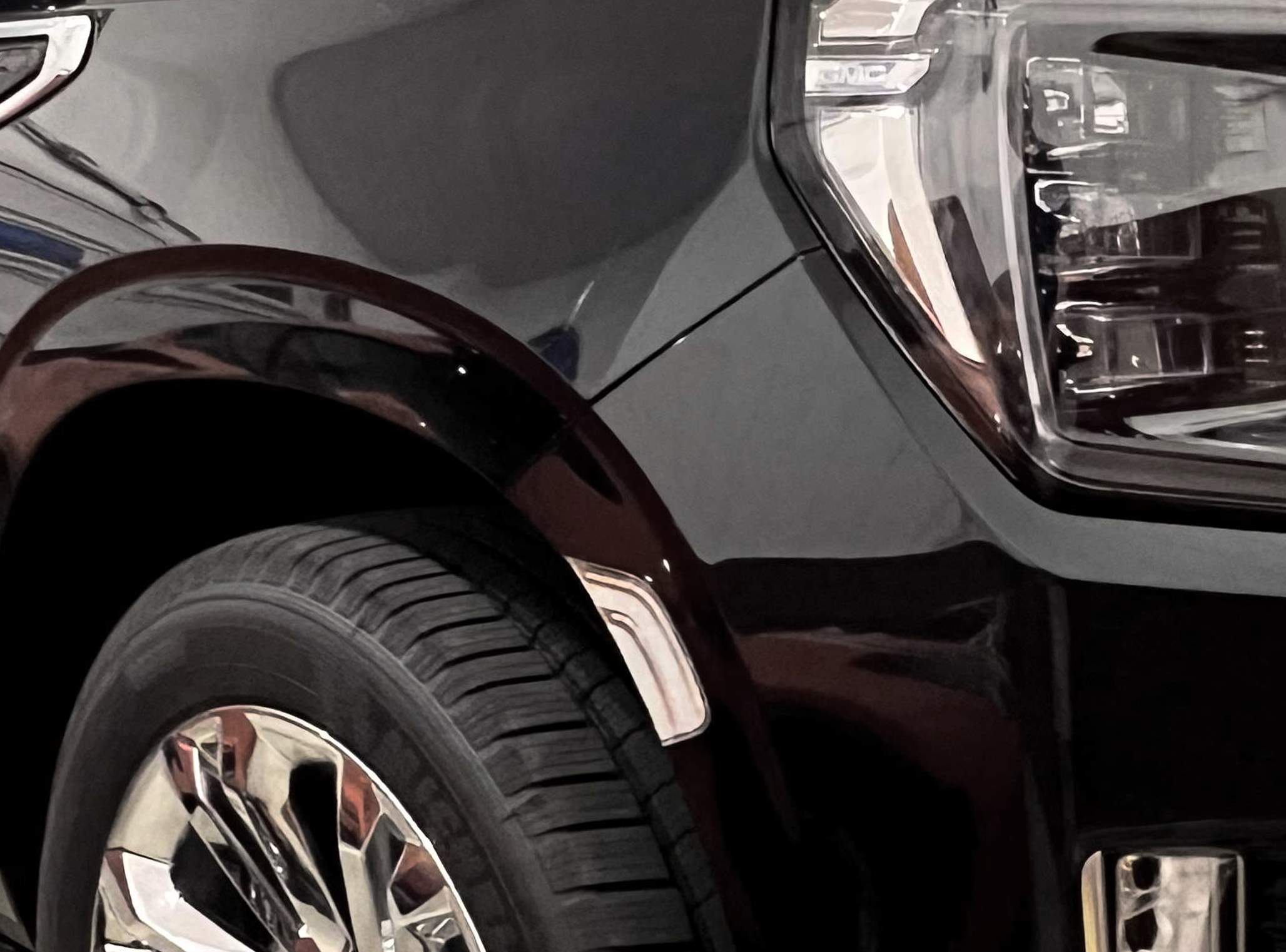 Clear Lens White Double Stripe LED Side Marker Lights Compatible with 2021-2023 Chevy Suburban/GMC Yukon/Cadillac Escalade - Enhanced Visibility & Style for Night Driving & Off-Road Adventures