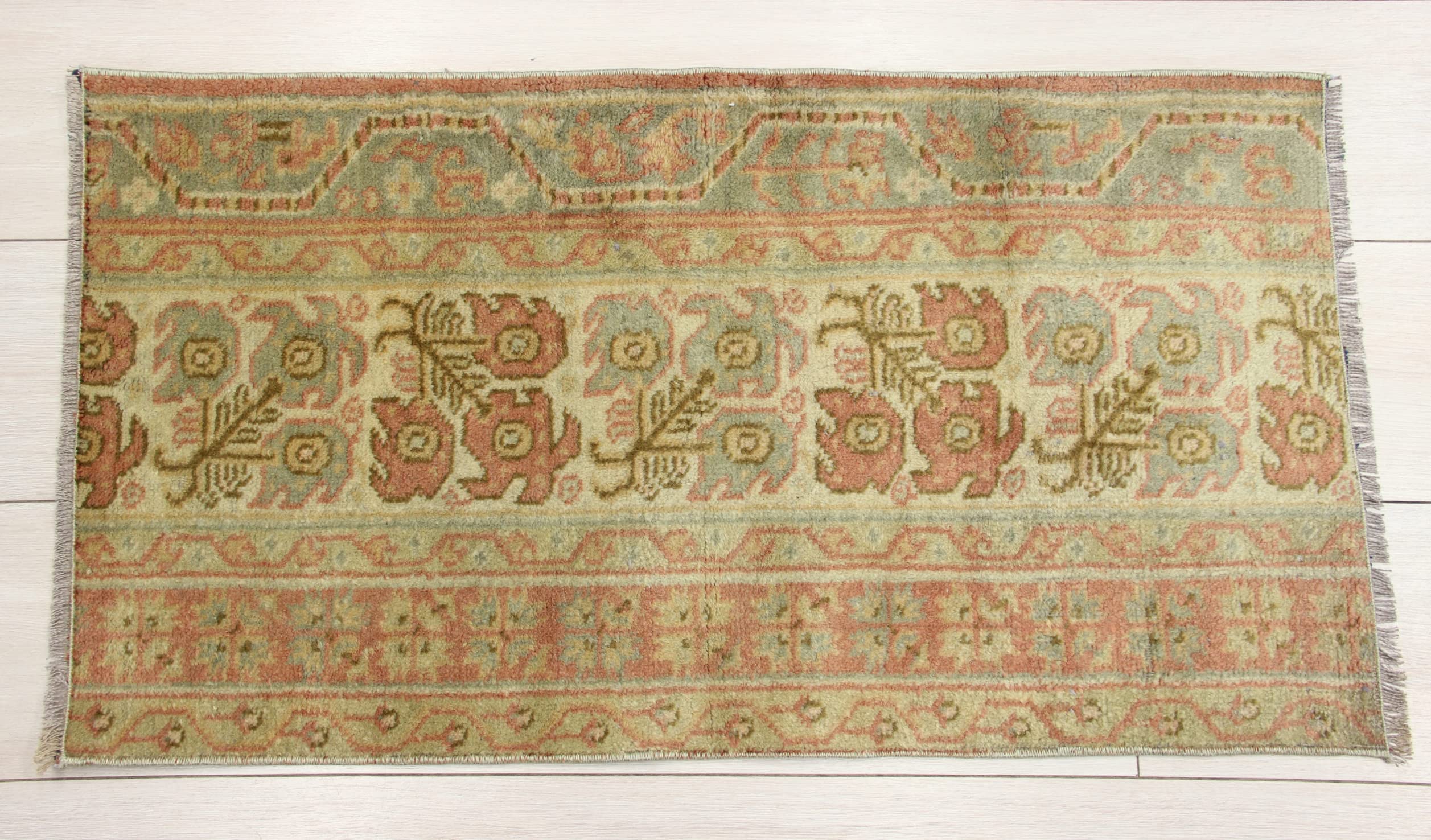 Handmade Turkish Doormat 2'9