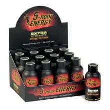 5 Hour Energy Extra Strength Energy Shot - 12 Pack (4 Packs per Case) | Fast-Acting Energy Boost for Workouts, Studying & Long Drives