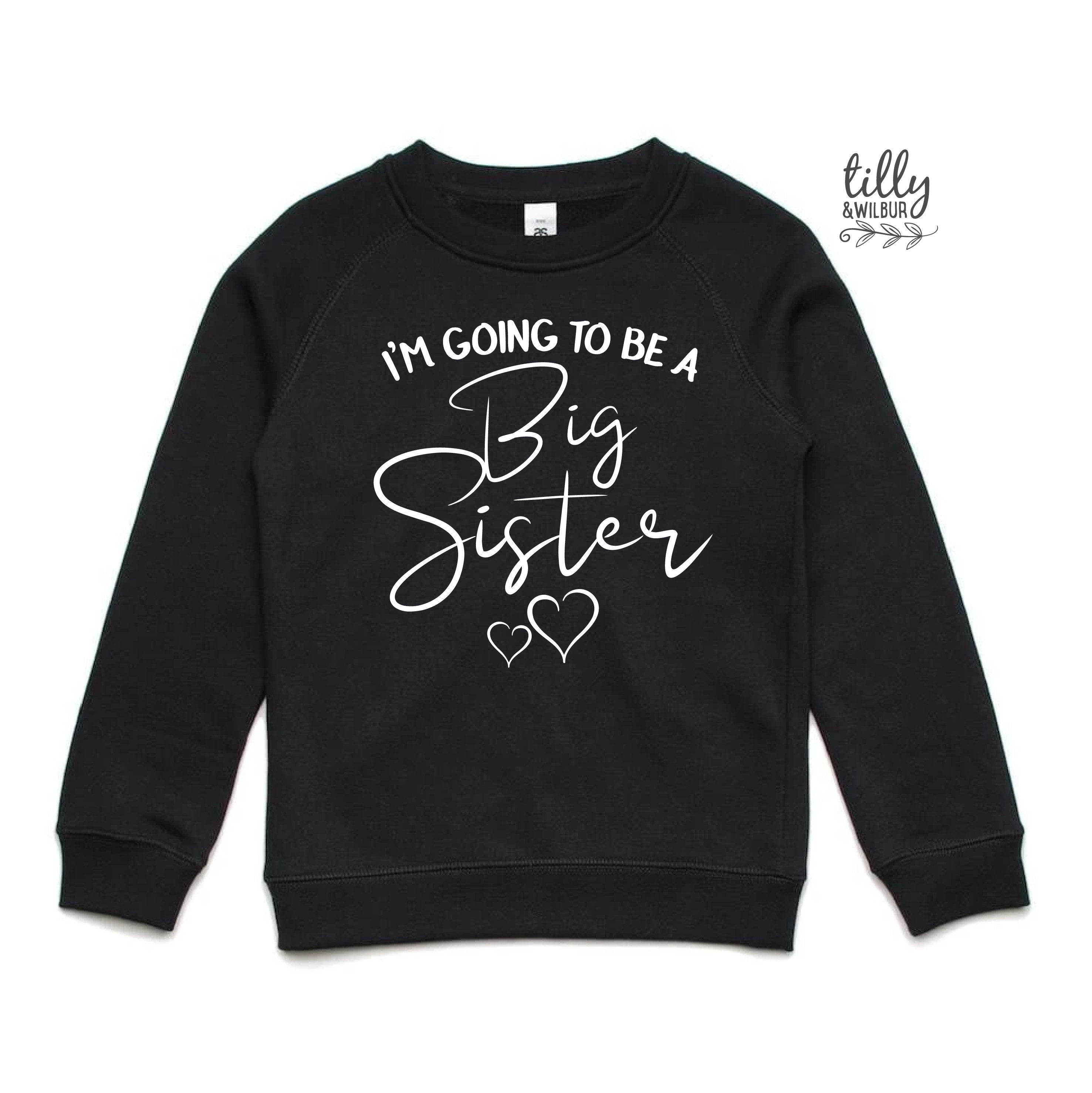 Big Sister Jumper - Cute Matching Outfits for Siblings - Perfect for Family Photos & Special Occasions