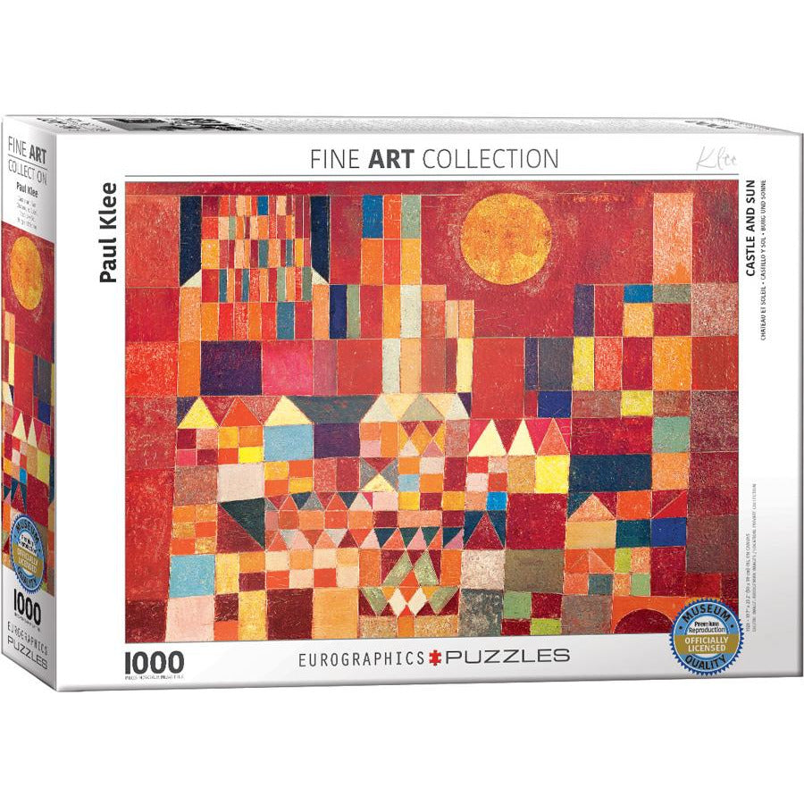 Castle and Sun Pz 1000 Puzzle - 1000 Piece Jigsaw Puzzle for Adults & Teens - Premium Art Puzzle for Home Decor, Gifts & Relaxation - Perfect for Family Game Nights, Stress Relief & Wall Art Display