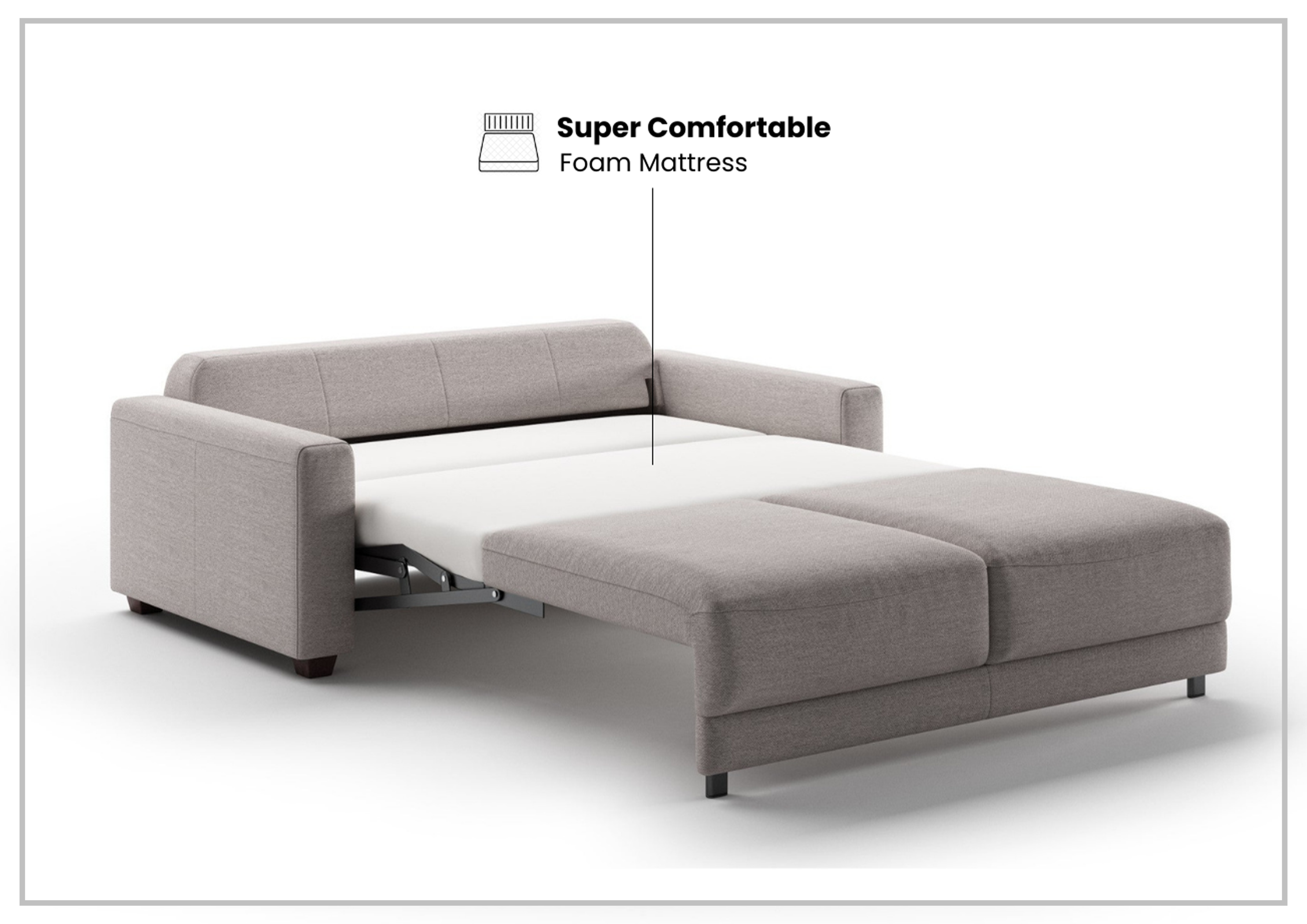 Custom Made Luonto Belton Power or Manual Sleeper - Adjustable for Home, Office & Travel Use