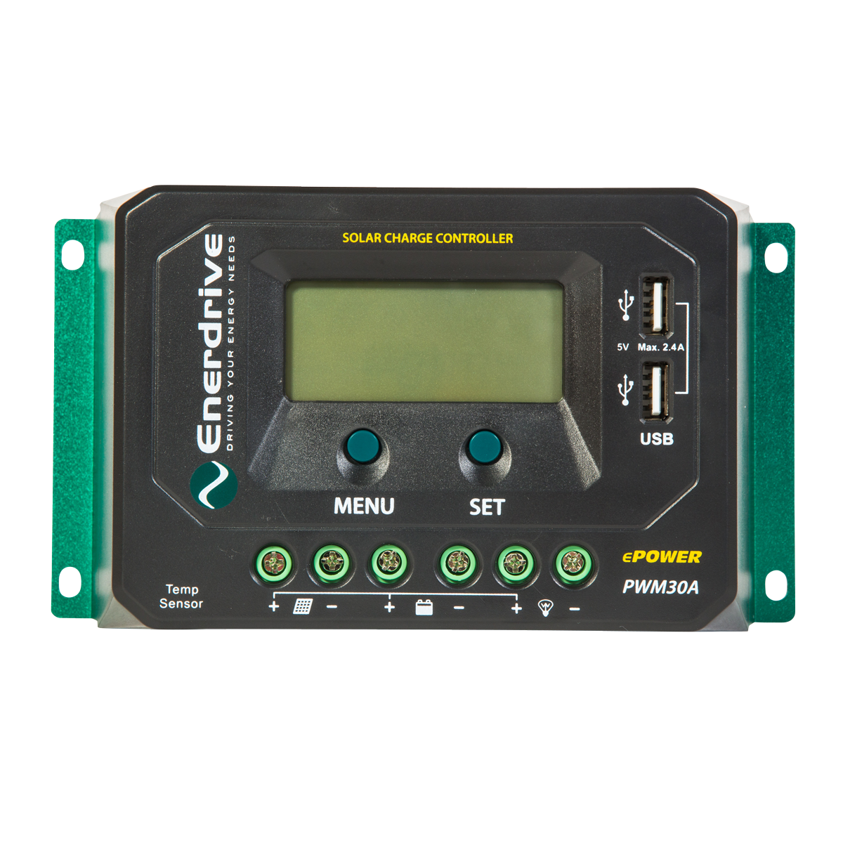 Enerdrive ePower 30A MPPT Solar Charge Controller 12V/24V - Perfect for RVs, Boats & Off-Grid Power Systems