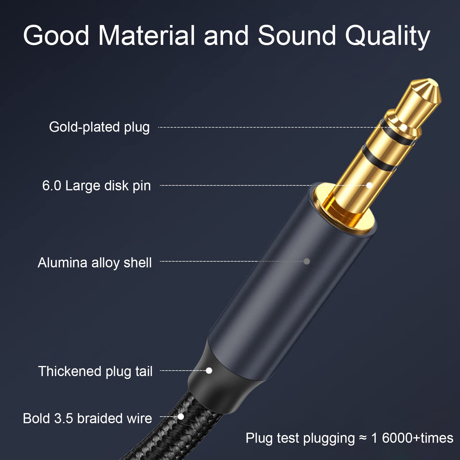 luoshaPUCY 3m 3.5mm Male to Female Audio Extension Cable - Gold Plated Stereo Aux Cord for iPhone, iPad, Smartphone, PC, Tablet, Speaker - Perfect for Home Theater, Car Audio & Gaming Setup
