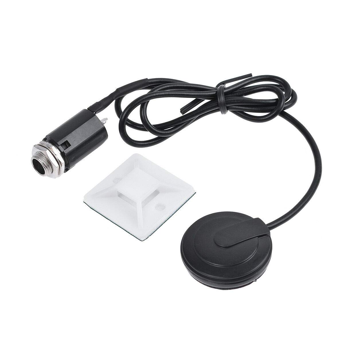 Acoustic Guitar Pickup Transducer Jack - 2 Pcs Set for Guitar, Violin, Ukulele & Mandolin | Perfect for Live Performances & Studio Recording