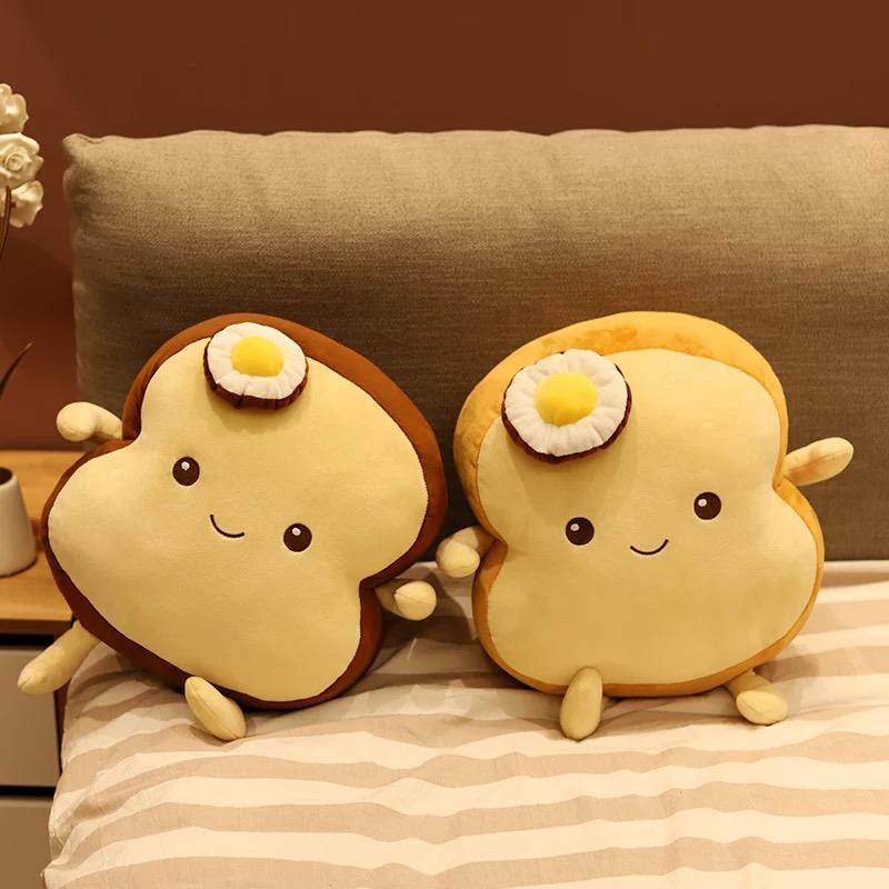 Lola The Loaf: Adorable Kawaii Bread Plush Toy - Perfect for Cute Home Decor, Anime Lover Gifts & Cozy Bedroom Snuggles