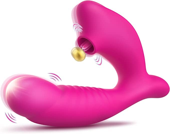 10-Speed G-Spot Vibrator for Women - Rechargeable Waterproof Clitoral Stimulator with Licking Modes, Wearable Bullet Vibrator for Couples Play - Perfect for Solo Use, Foreplay & Spicing Up Relationships