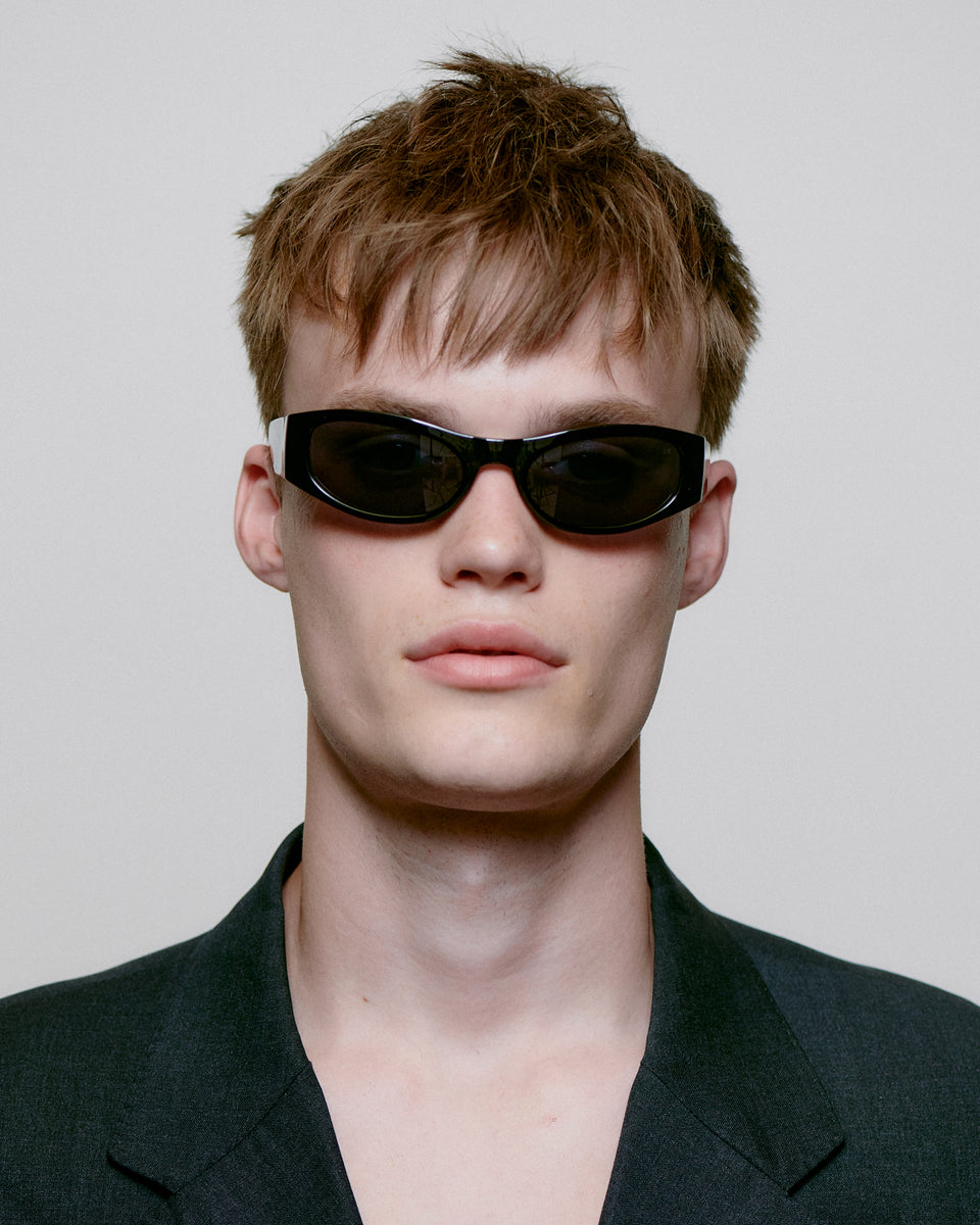 A. Kjaerbede Black Gust Sunglasses - Polarized UV Protection for Men & Women - Perfect for Driving, Beach, and Outdoor Activities