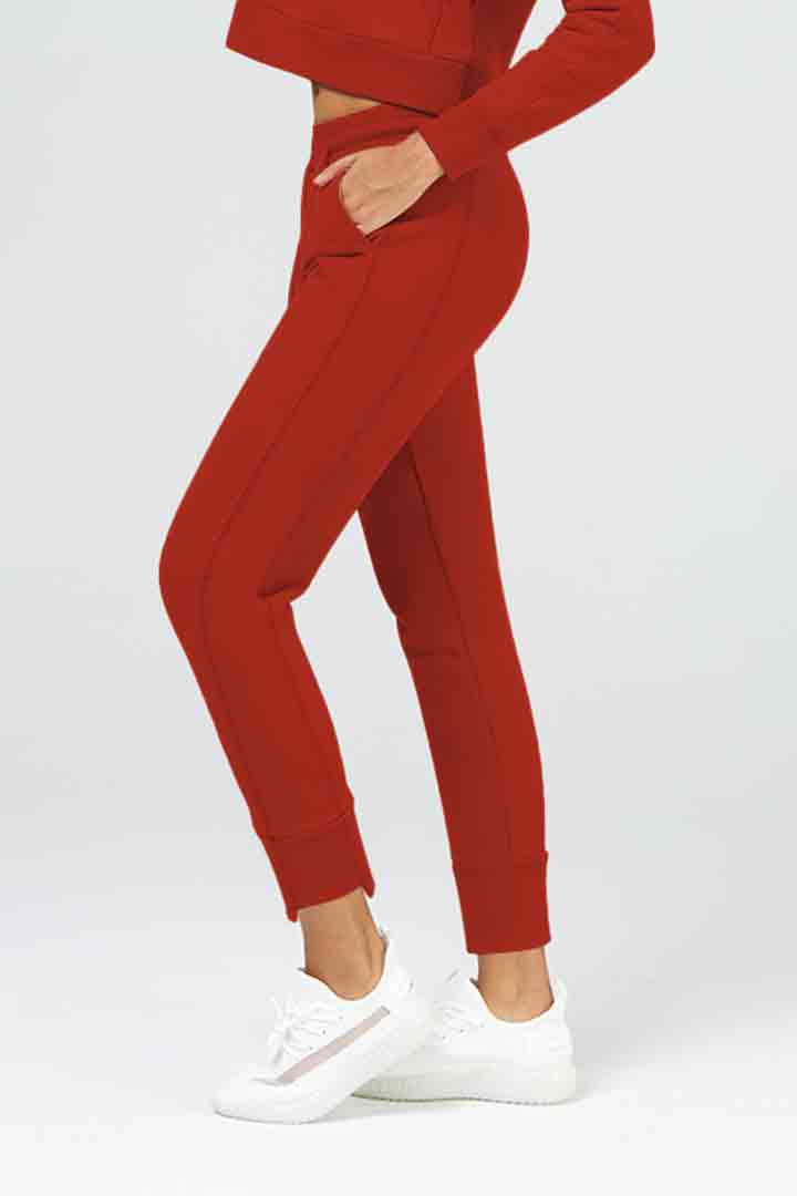Mid Rise Sweatpants for Women - Comfortable High Waisted Joggers with Pockets | Perfect for Yoga, Lounge & Running