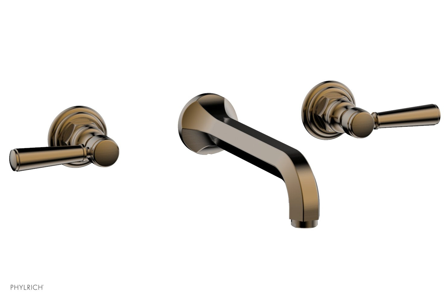HEX Traditional Wall Mounted Lavatory Sink Set 500 12 - Perfect for Bathroom, Powder Room & Guest Bathroom Renovation
