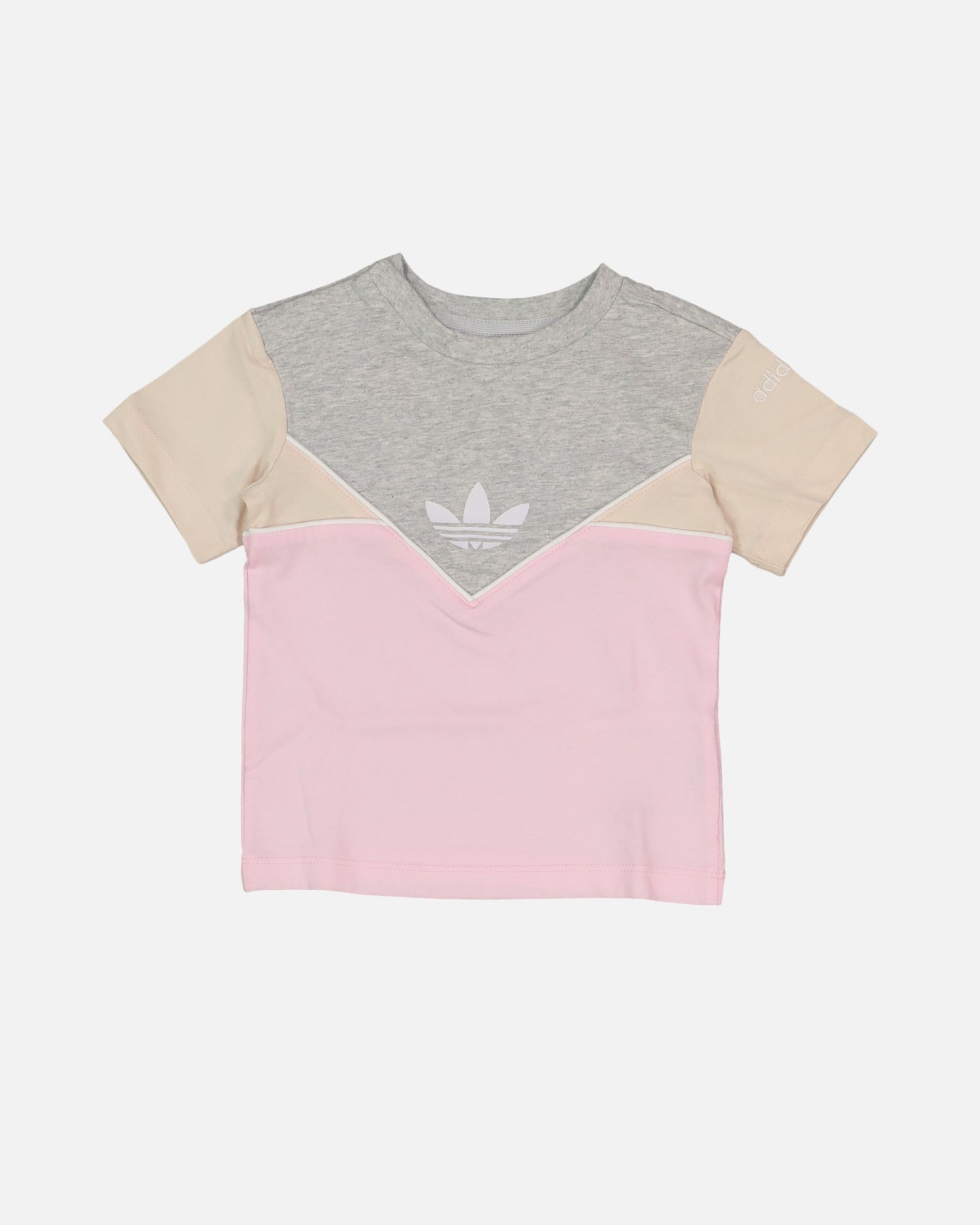 Adidas Infant Adicolor Shorts and T-Shirt Set - Clear Pink | Baby Boy & Girl Casual Outfit for Playdates, Daycare & Summer Activities