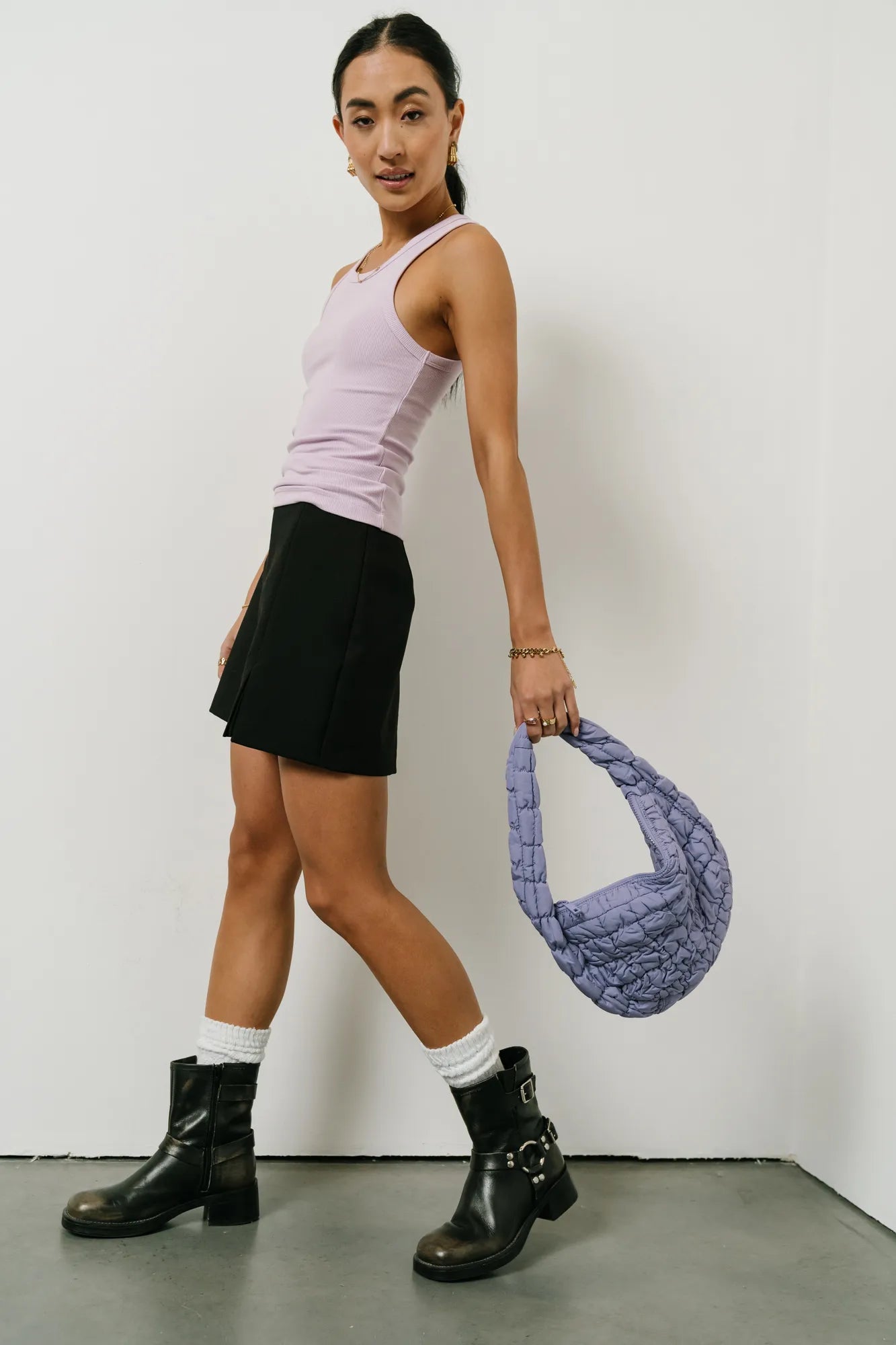Kendall Lavender Tank Top for Women - Soft Breathable Casual Summer Blouse | Perfect for Yoga, Beach, and Everyday Wear
