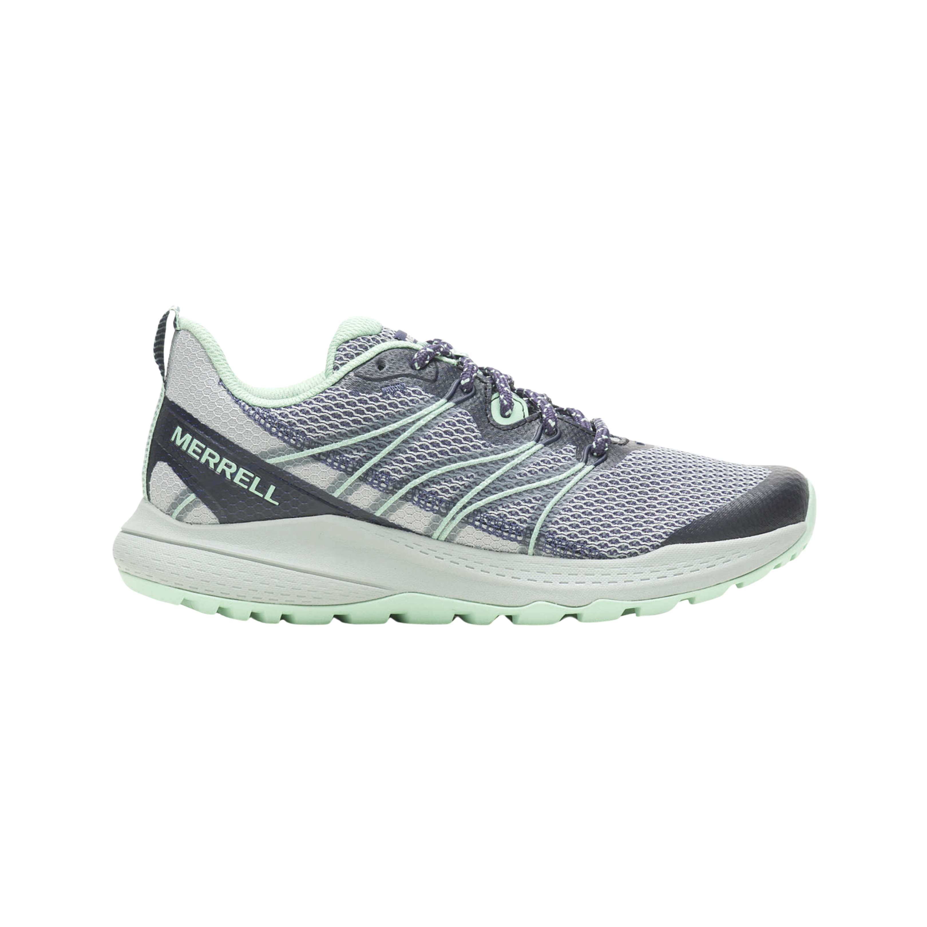 Bravada 2 Breeze Women's Walking Shoes - Rock/Navy Color (Regular Width) - Comfortable Sneakers for Walking, Travel & Everyday Wear