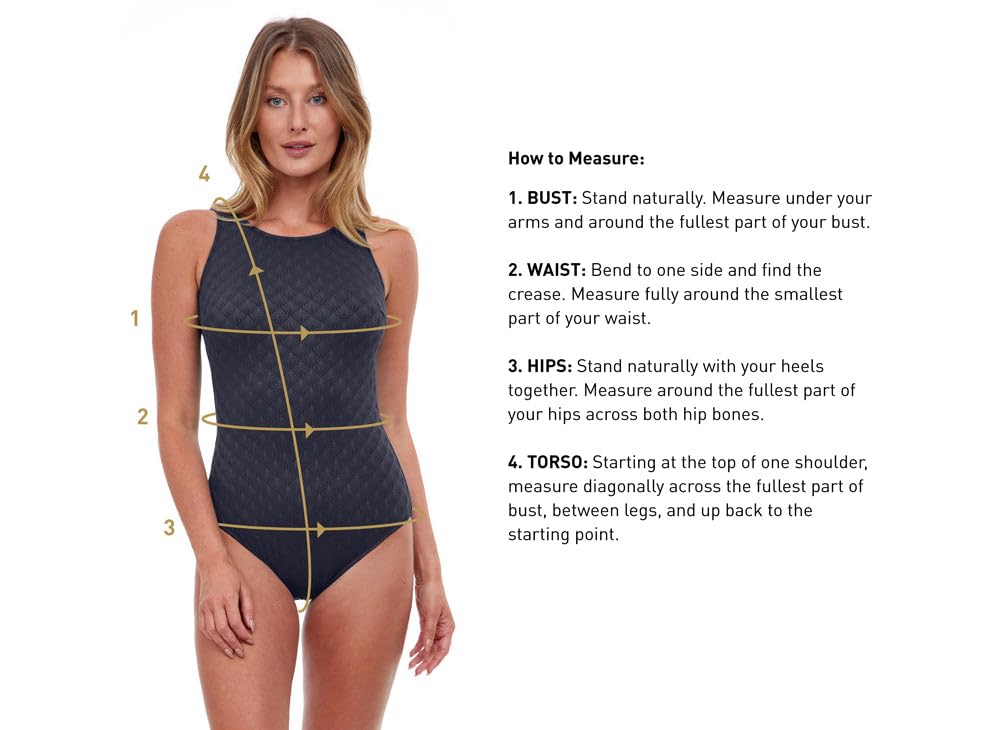 Gottex Harbourside Women's Textured Square Neck One Piece Swimsuit with Soft Cups & Tummy Control - Stylish Beachwear for Swimming, Sunbathing & Vacation Essentials