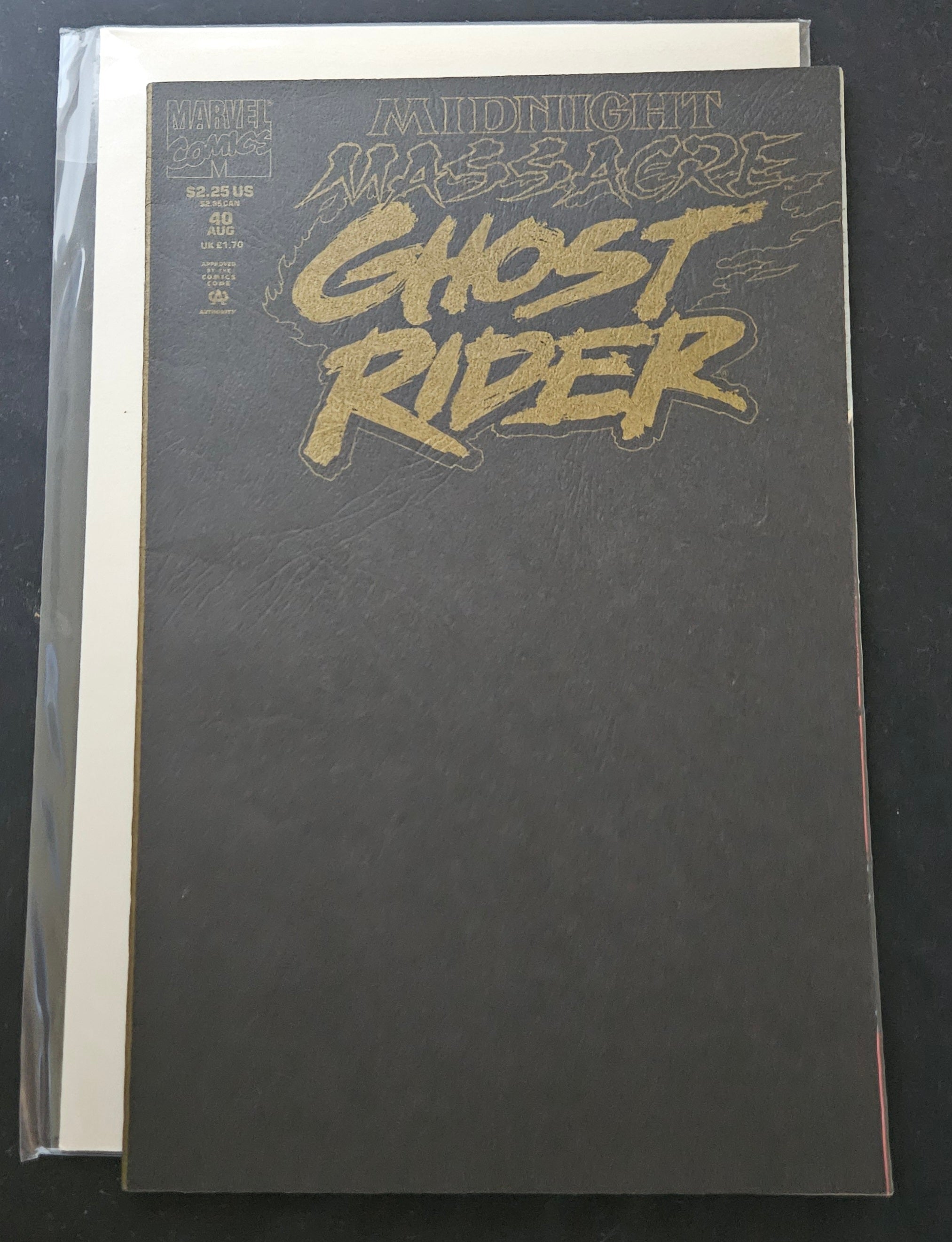 Ghost Rider #40: The Devil’s Deal - Marvel Comics 1992 Vintage Collectible - Perfect for Comic Book Enthusiasts & Marvel Fans