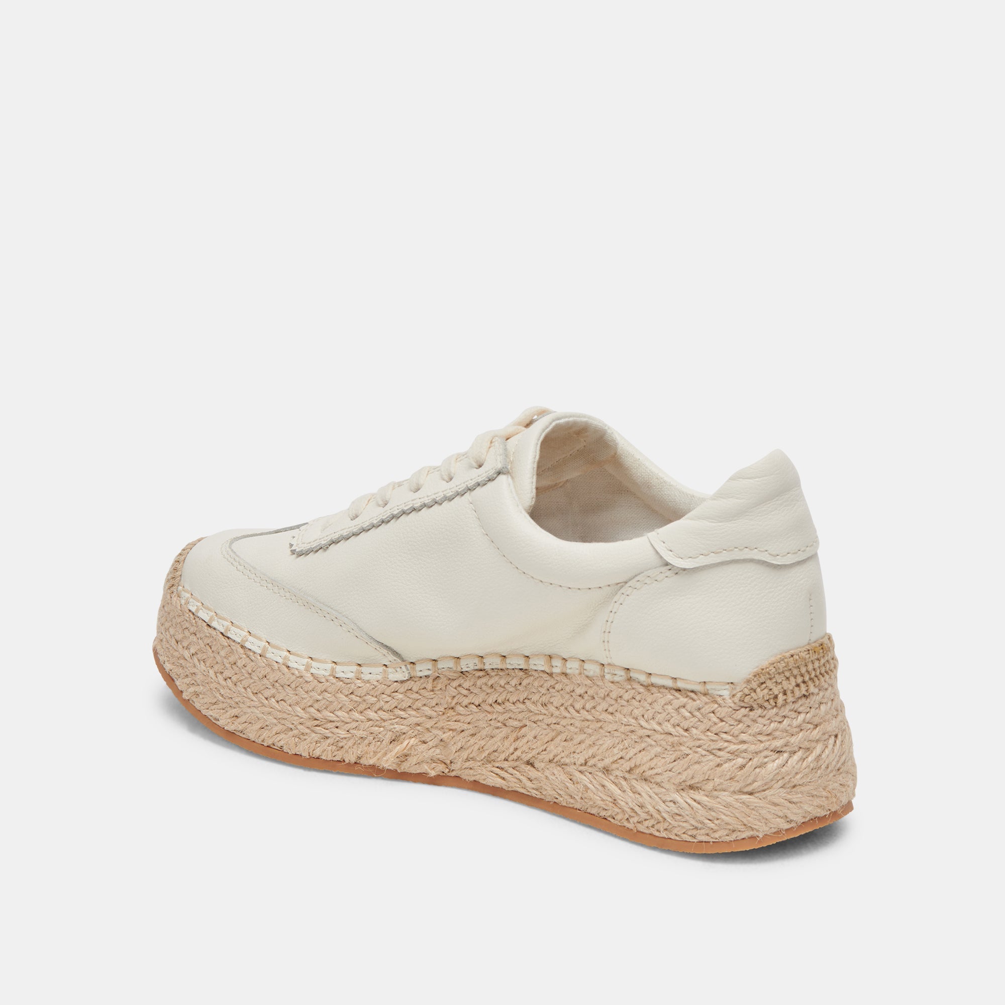 JAJA White Leather Sneakers for Women & Men - Comfortable & Stylish Walking Shoes for Running, Gym, Workout & Casual Wear