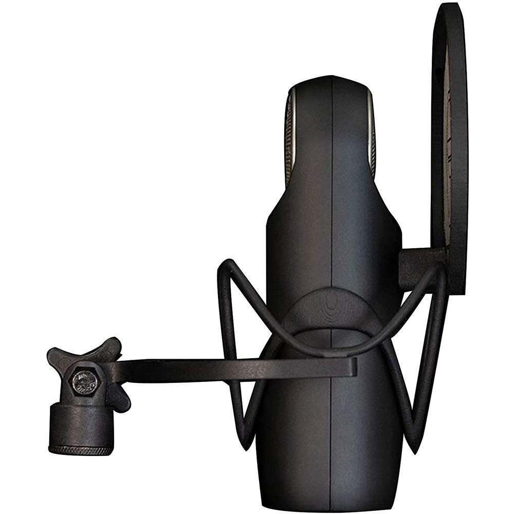 Aston Element Professional Studio Microphone Bundle with Polsen Studio Monitor Headphones & XLR Cable - Perfect for Podcasting, Voice Overs & Home Recording Studios