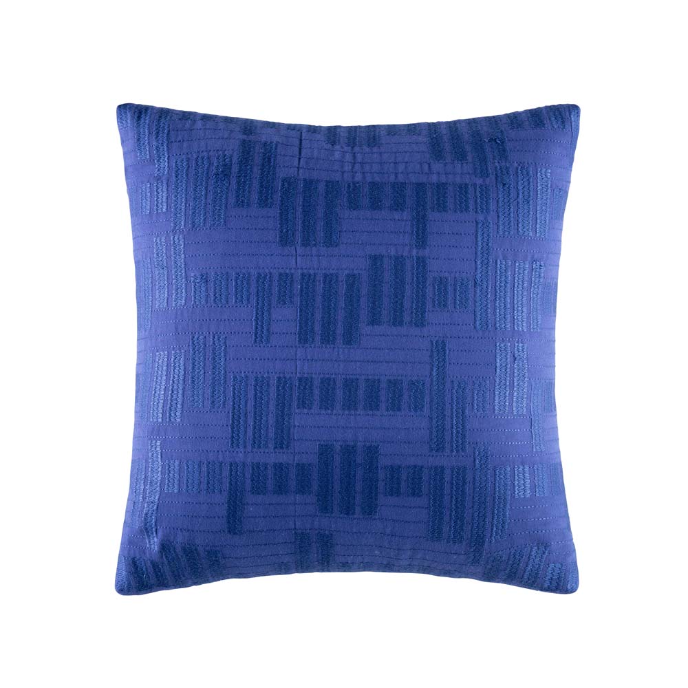 Premium Fallow Blue Square Filled Cushion - Soft Decorative Throw Pillow for Sofa, Bed & Home Decor - Perfect for Living Room, Bedroom and Office Comfort