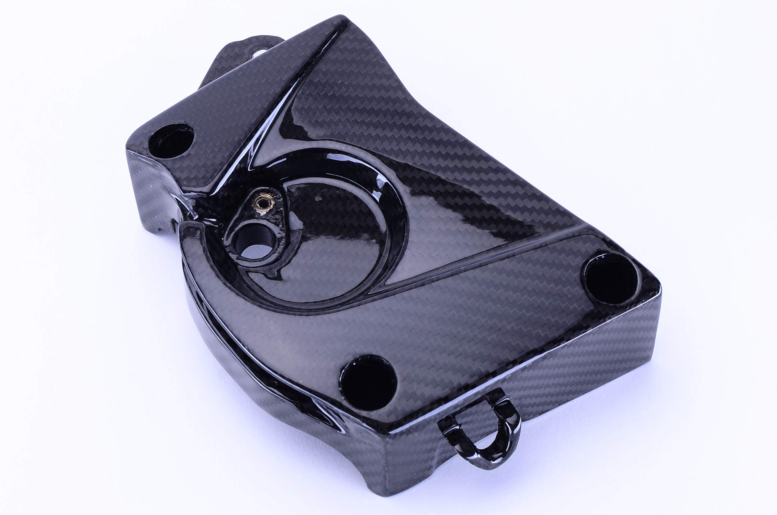 Bestem CBBM-S1K-SPC-T Carbon Fiber Sprocket Cover for BMW S1000RR HP4 (2009-2014) | Lightweight & Durable Motorcycle Protection | Perfect for Racing & Street Performance