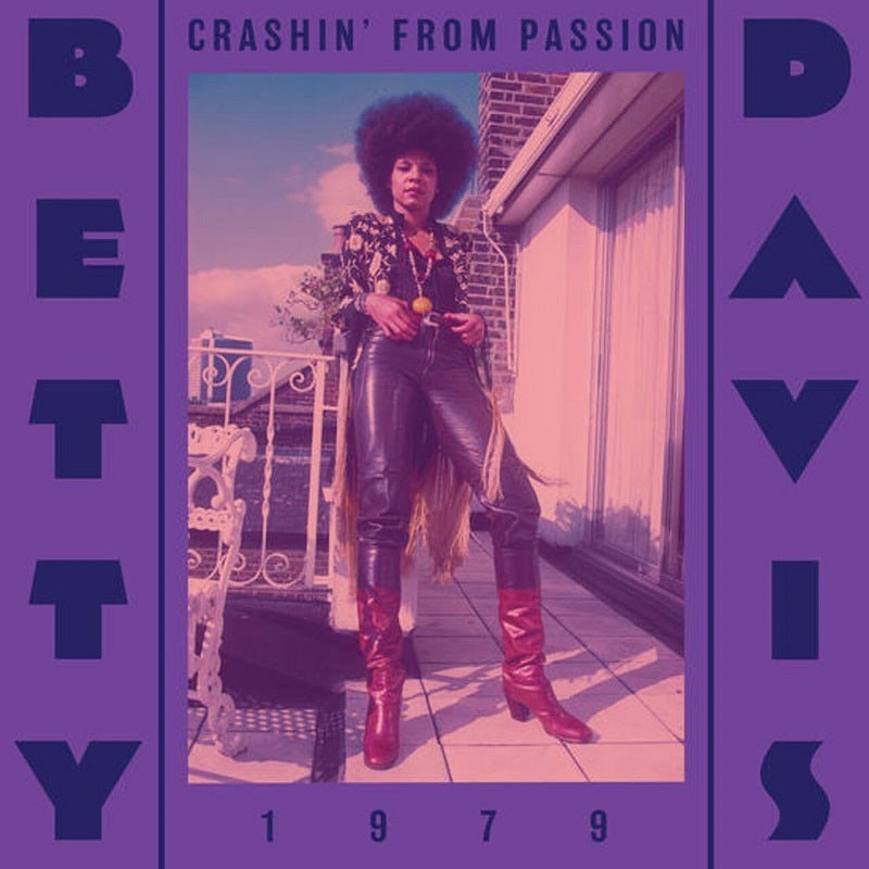 Betty Davis - Crashin From Passion Red Vinyl LP Record | Limited Edition Collectible Vinyl | Perfect for Music Lovers & Vinyl Collectors | Great for Home Listening, Gifts & Music Collections