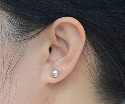 Eco-Friendly Pebble Earring Studs - Recycled Sterling Silver Jewelry for Women | Perfect for Everyday Wear, Gifts & Sustainable Fashion