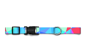 Ikonic Reflective Dog Collar with Prism Design - High Visibility Pet Collar for Night Walks, Jogging & Outdoor Adventures