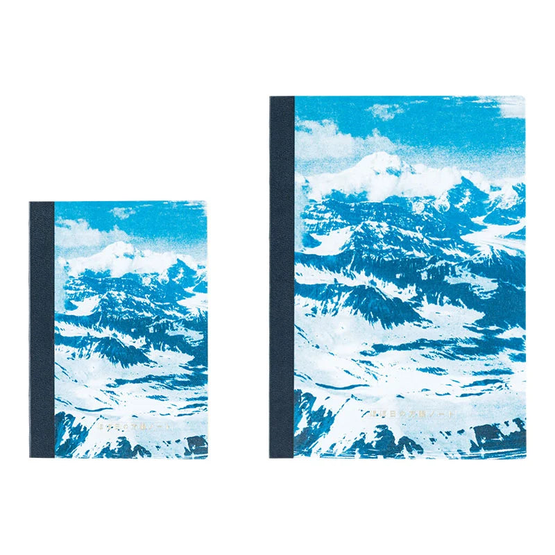 Naoki Ishikawa: Hobonichi Graph Notebook - Denali in the Midnight Sun #1 - A6/A5 Size 2025 Planner - Premium Japanese Stationery for Journaling, Sketching & Daily Planning