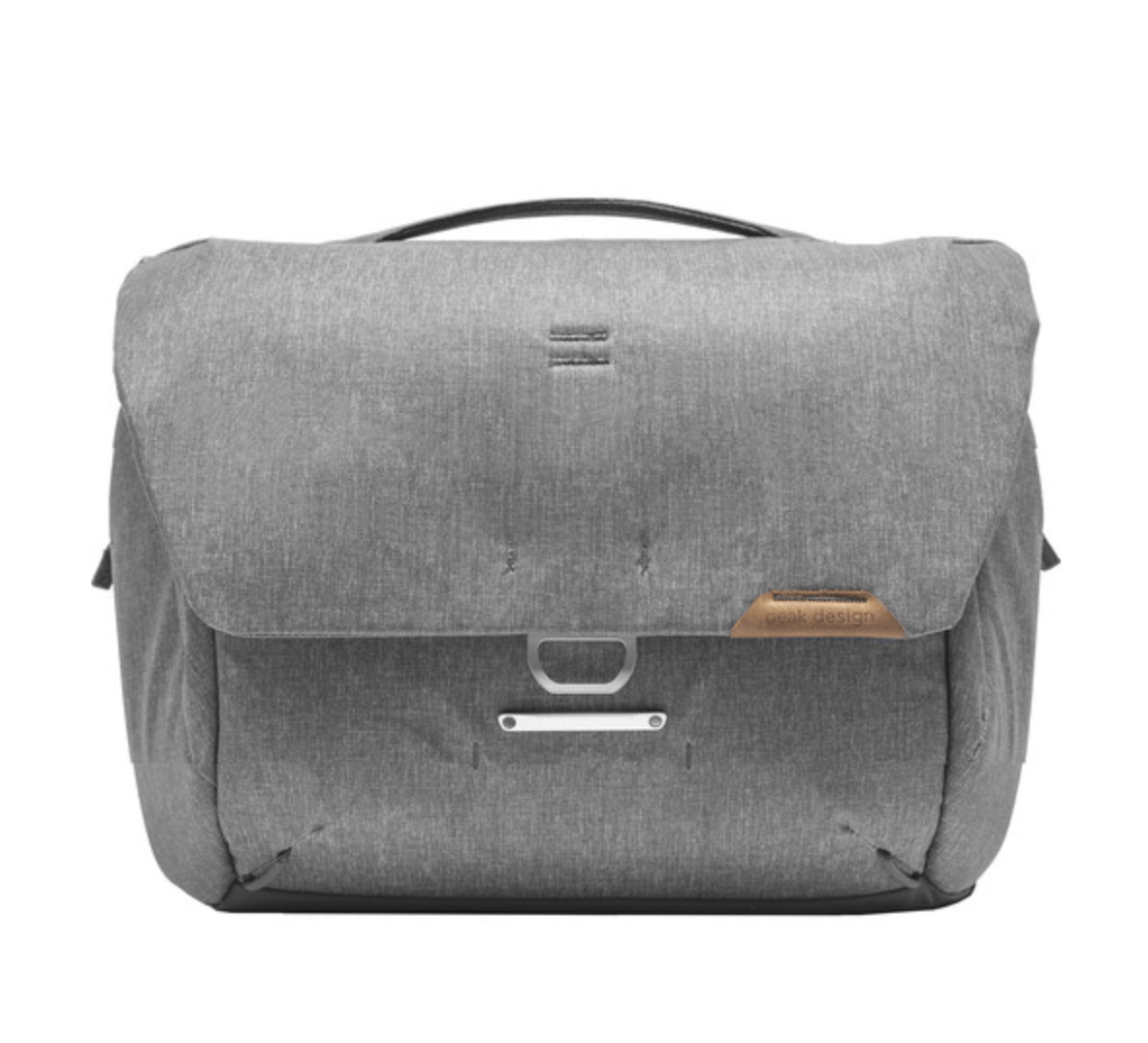 Peak Design Everyday Messenger 13L v2 Camera Bag - Waterproof Ash Gray (2025) - Perfect for Photographers, Travel & Daily Commute