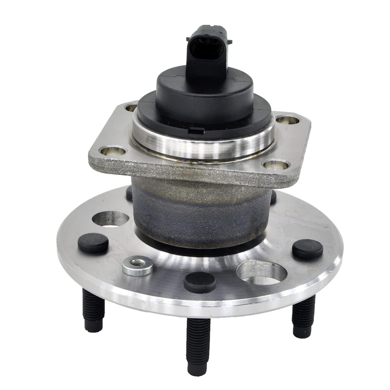 Detroit Axle - 4pc Wheel Bearing Hub Assembly Kit for Pontiac Grand Am, Oldsmobile Alero, Chevy Malibu Classic - Front & Rear Wheel Bearing Replacement - Perfect for DIY Auto Repair & Maintenance