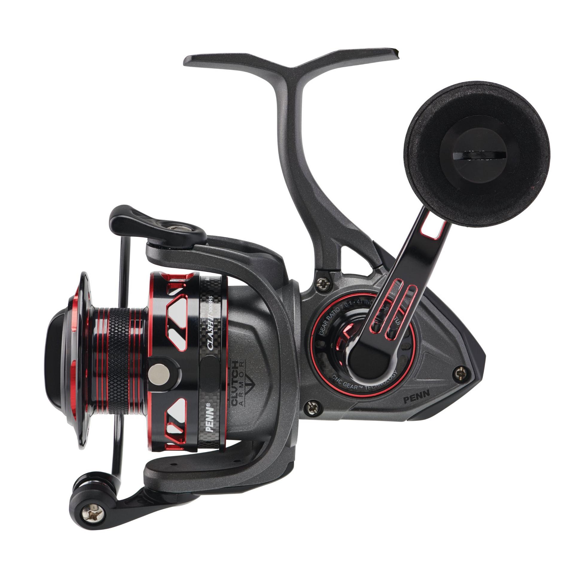 Clash™ II Spinning Reel - High Performance Fishing Reel for Saltwater & Freshwater - Smooth Drag System, Durable Design - Perfect for Bass, Trout & Saltwater Game Fish