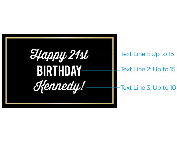 Custom Mini Wine Bottle Labels for Birthdays - Perfect for Party Favors, Gifts & Celebrations