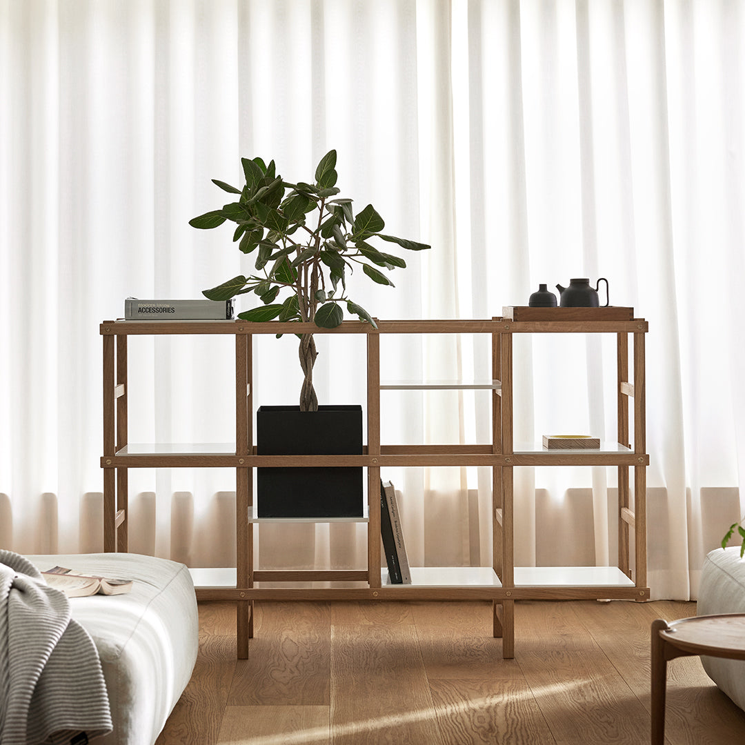 Modern Frame Shelving System - Sturdy & Stylish Storage Solution for Home & Office Organization | Perfect for Living Rooms, Bedrooms, and Workspaces