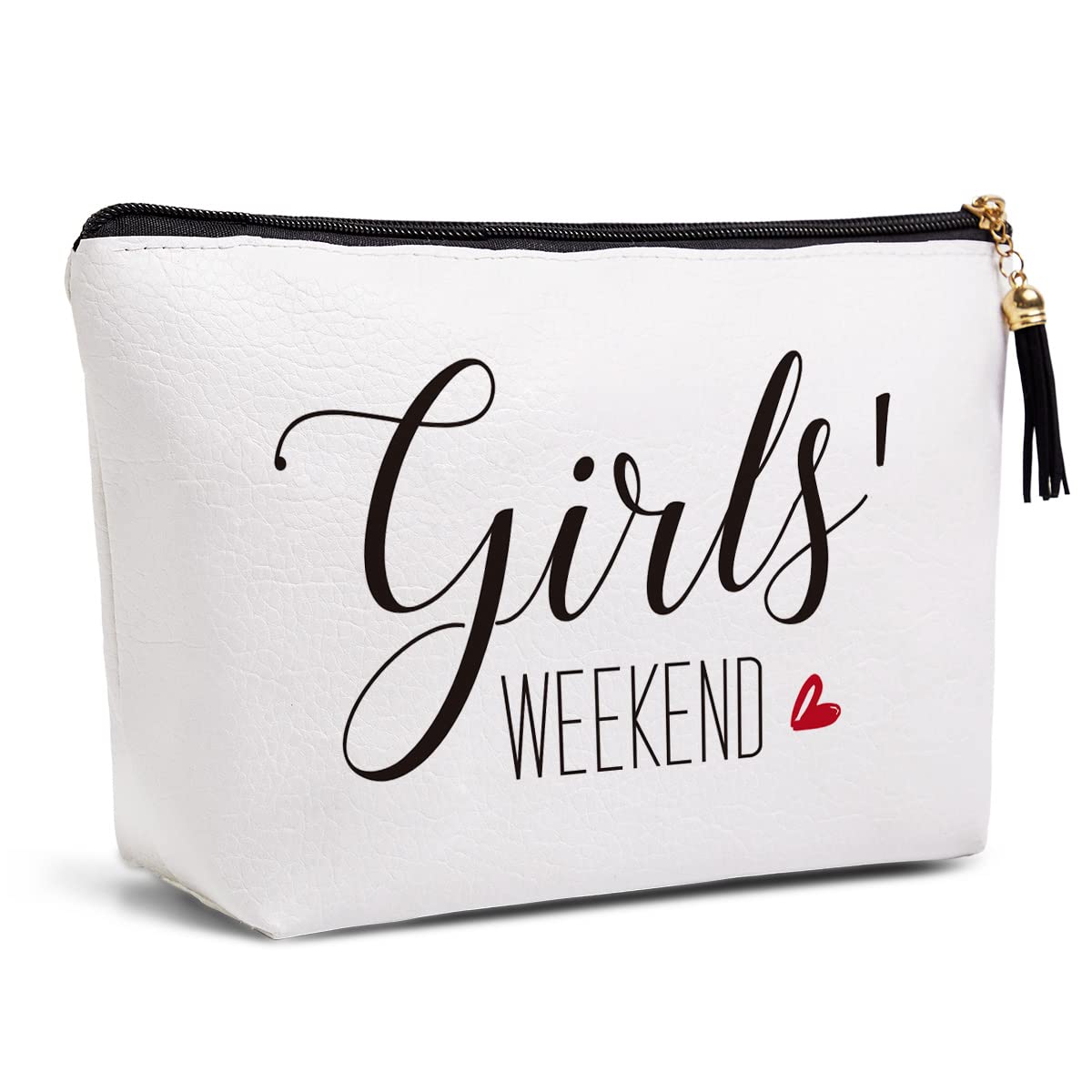 Stylish Weekender Bags for Women - Perfect for Travel, Bachelorette Parties & Best Friend Gifts | Funny Makeup & Toiletries Organizer | Great Birthday, Christmas Gift for Sister, Teens & Friends | Ideal for Weekend Getaways, Girls' Trips & Special Occasions