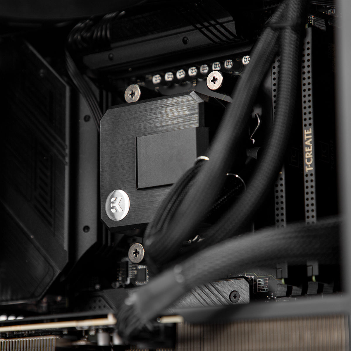 Encore Pro RTX 5070 Ti Ryzen 7 9800X3D Gaming Desktop Computer - High Performance Black Gaming PC for 4K Gaming, Streaming & VR
