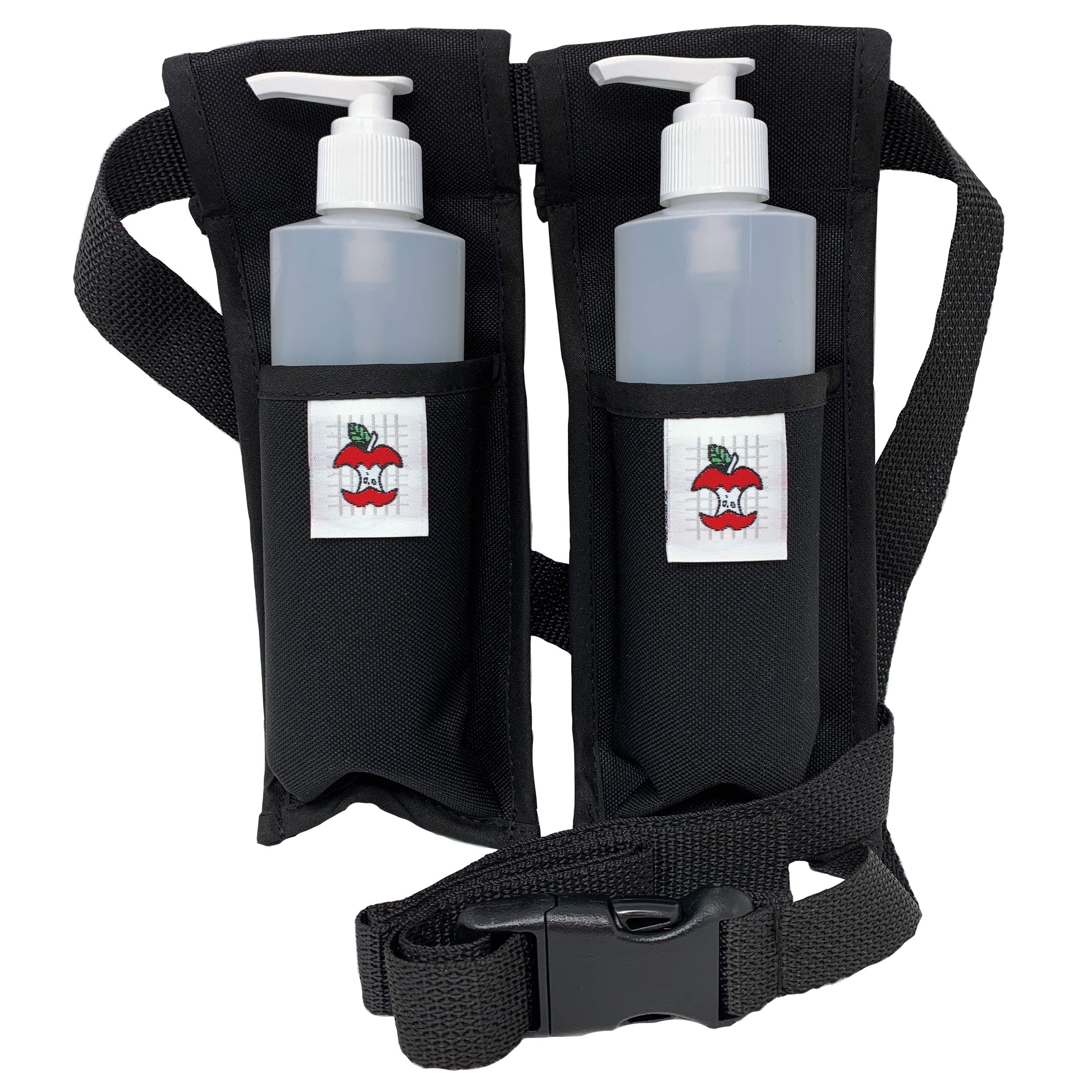 Premium Double Oil Holster Accessory with Leak-Proof Bottles - Perfect for Essential Oils, CBD & Vape Liquids - Hands-Free Carrying Solution for Hiking, Gym & Daily Use